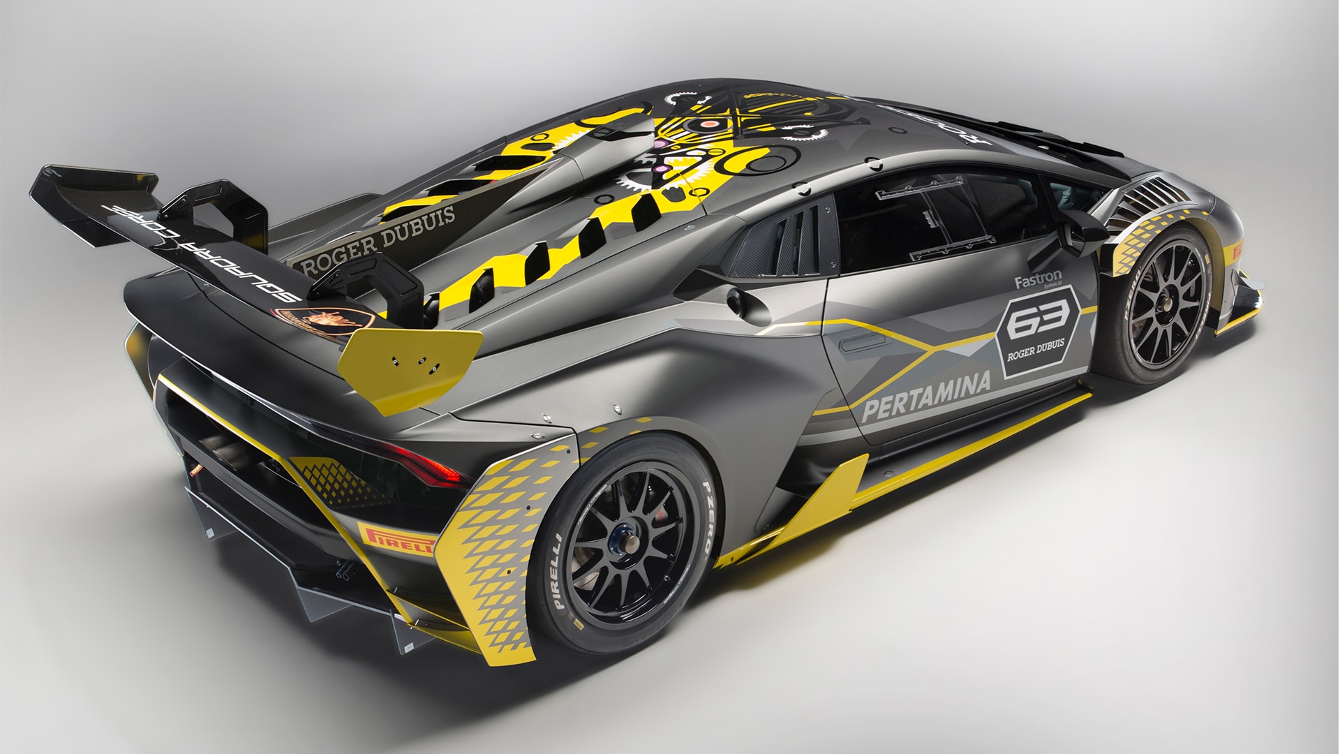 Lamborghini Huracan Super Trofeo Evo 2018 Front Wallpapers