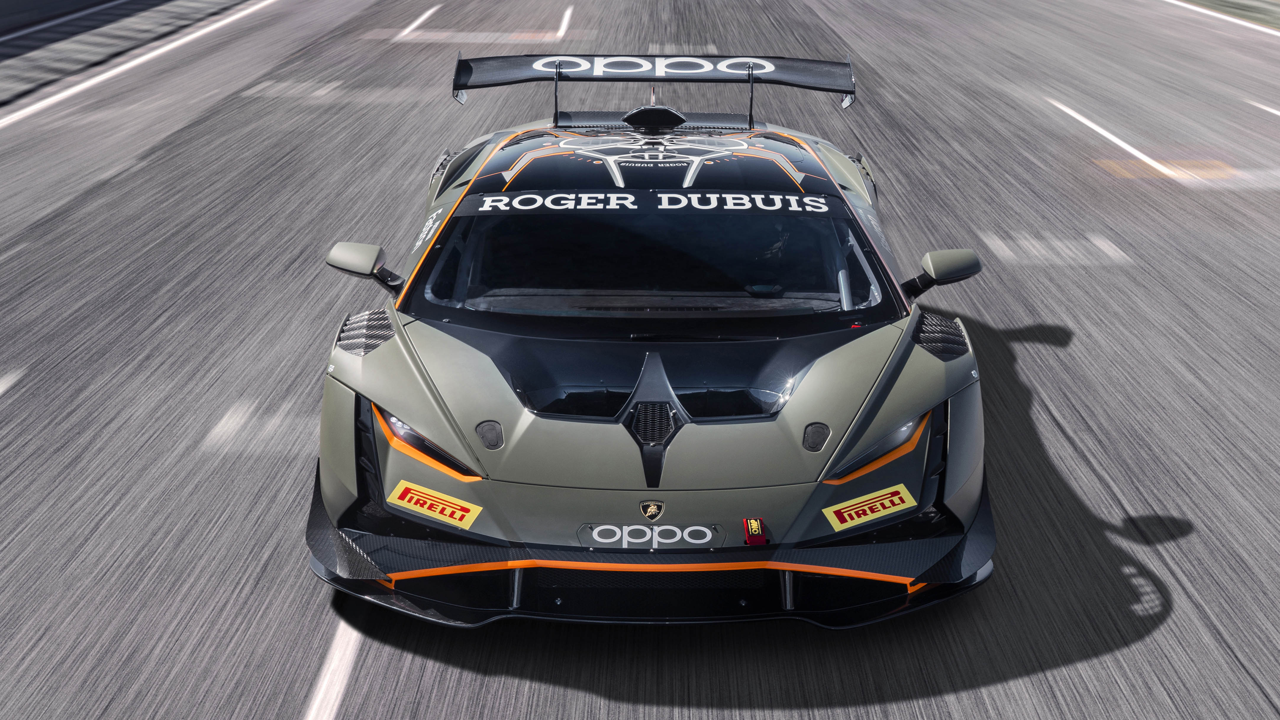 Lamborghini Huracan Super Trofeo Evo 2018 Front Wallpapers