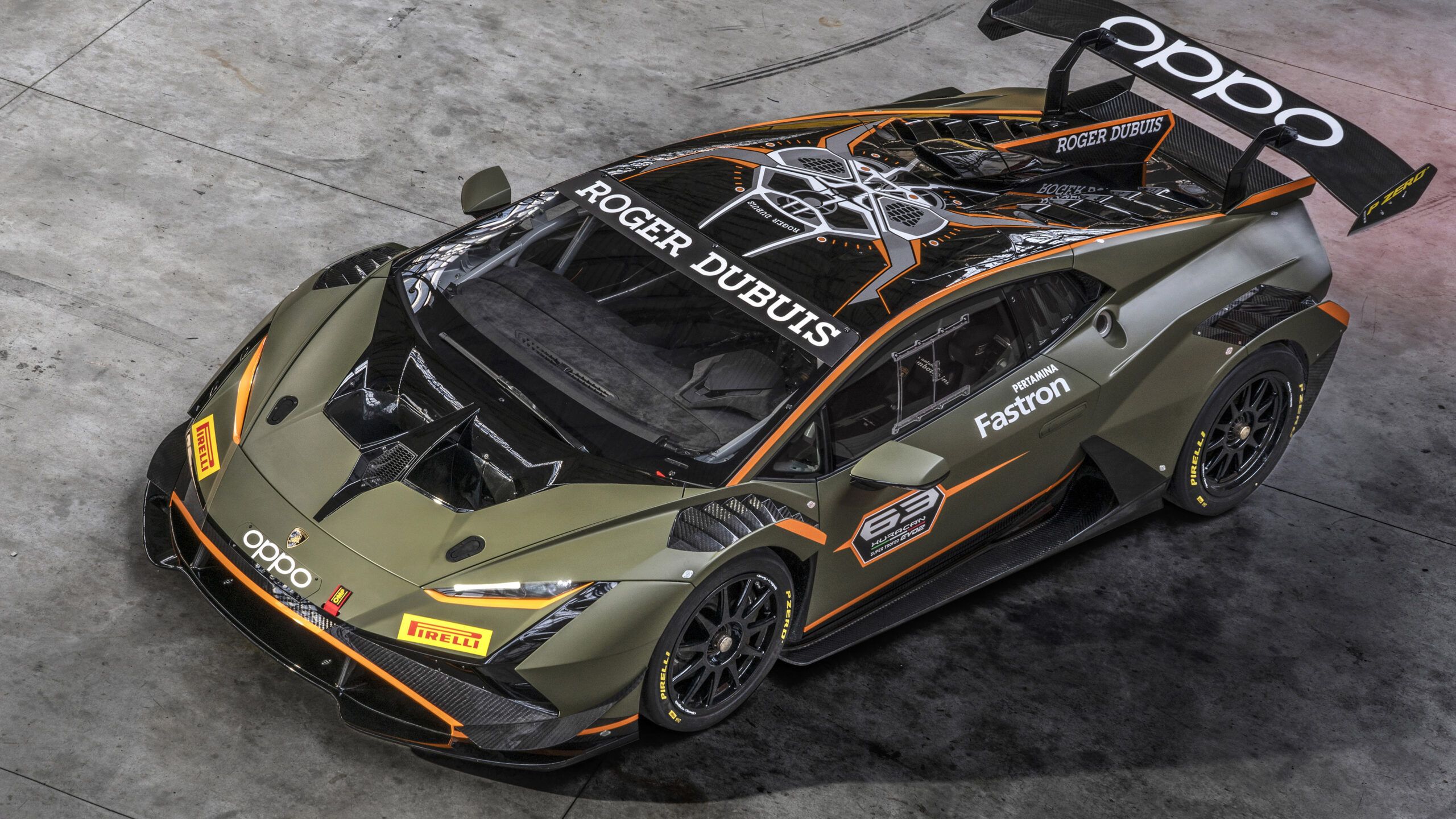 Lamborghini Huracan Super Trofeo Evo 2018 Front Wallpapers