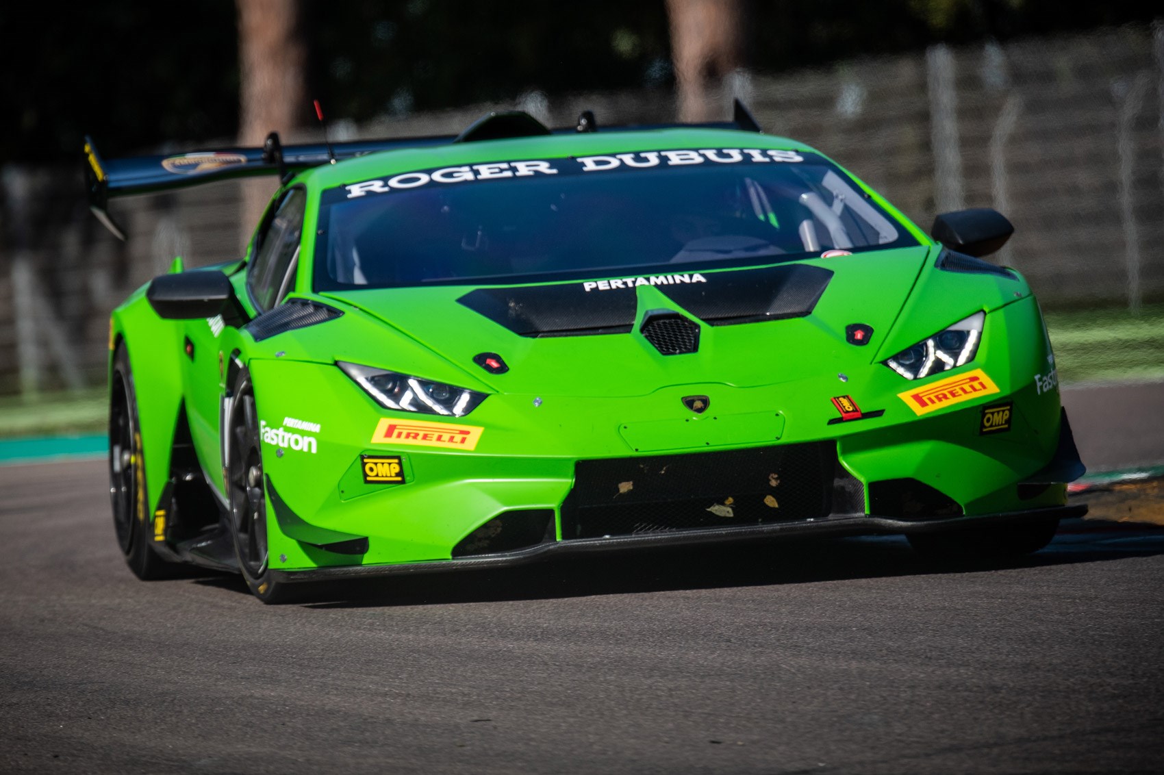 Lamborghini Huracan Super Trofeo Evo 2018 Front Wallpapers