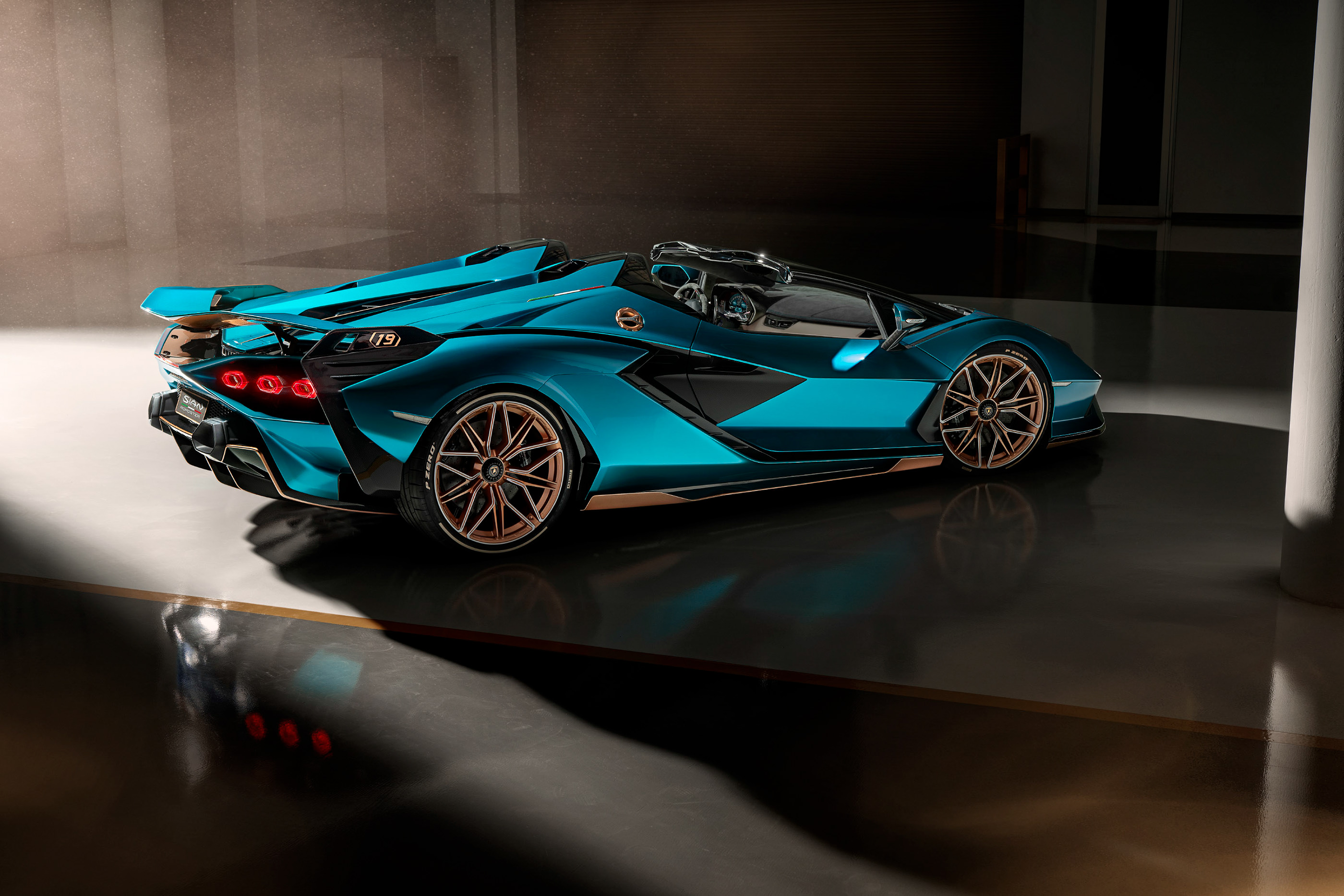 Lamborghini Sian Fkp 37 Roadster Wallpapers