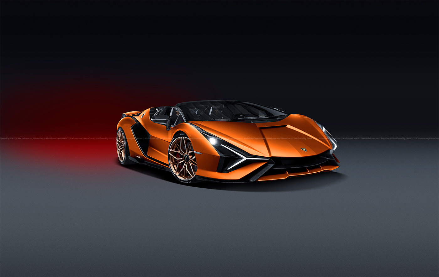 Lamborghini Sian Fkp 37 Roadster Wallpapers