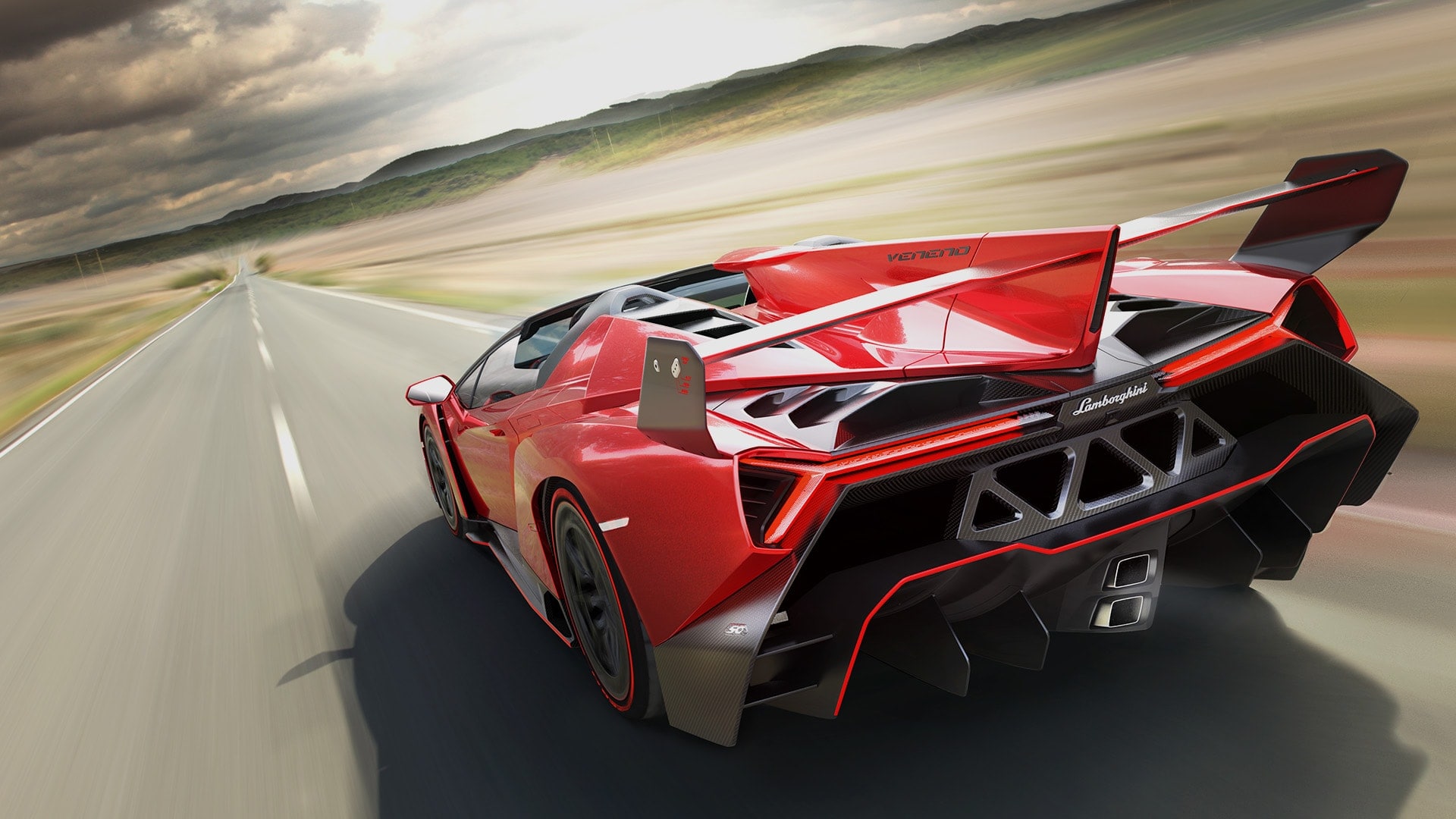 Lamborghini Veneno Roadster Wallpapers