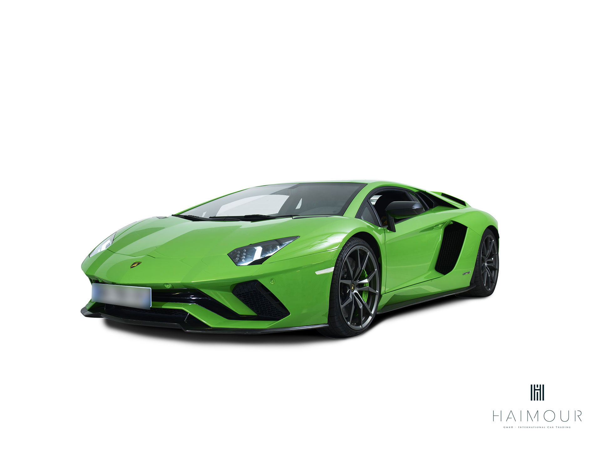 Lamborghini White Background