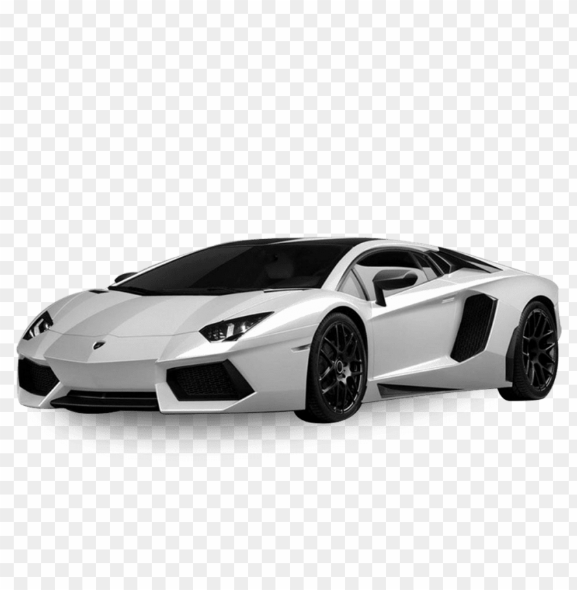 Lamborghini White Background