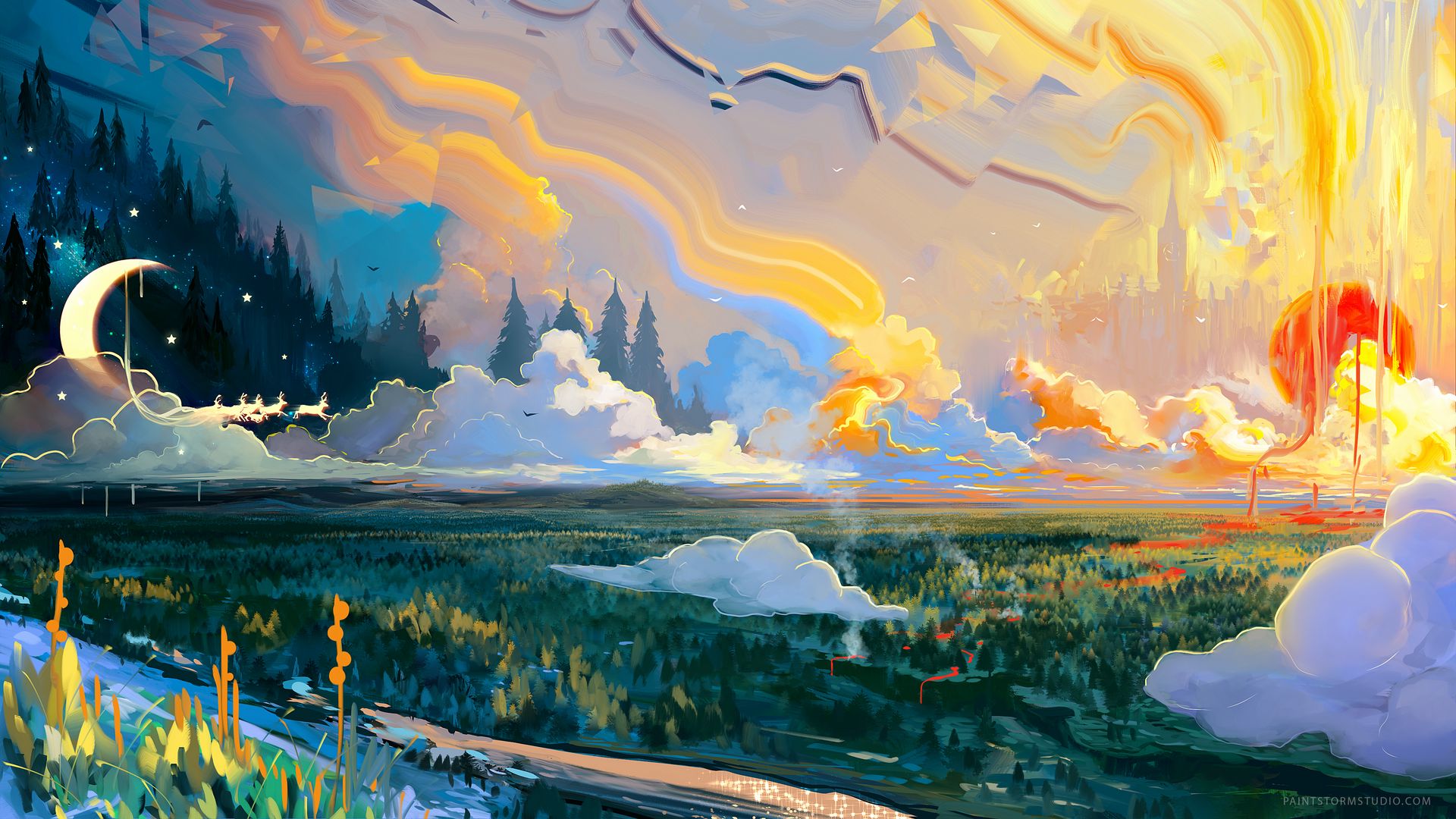 Landscape Art Wallpapers