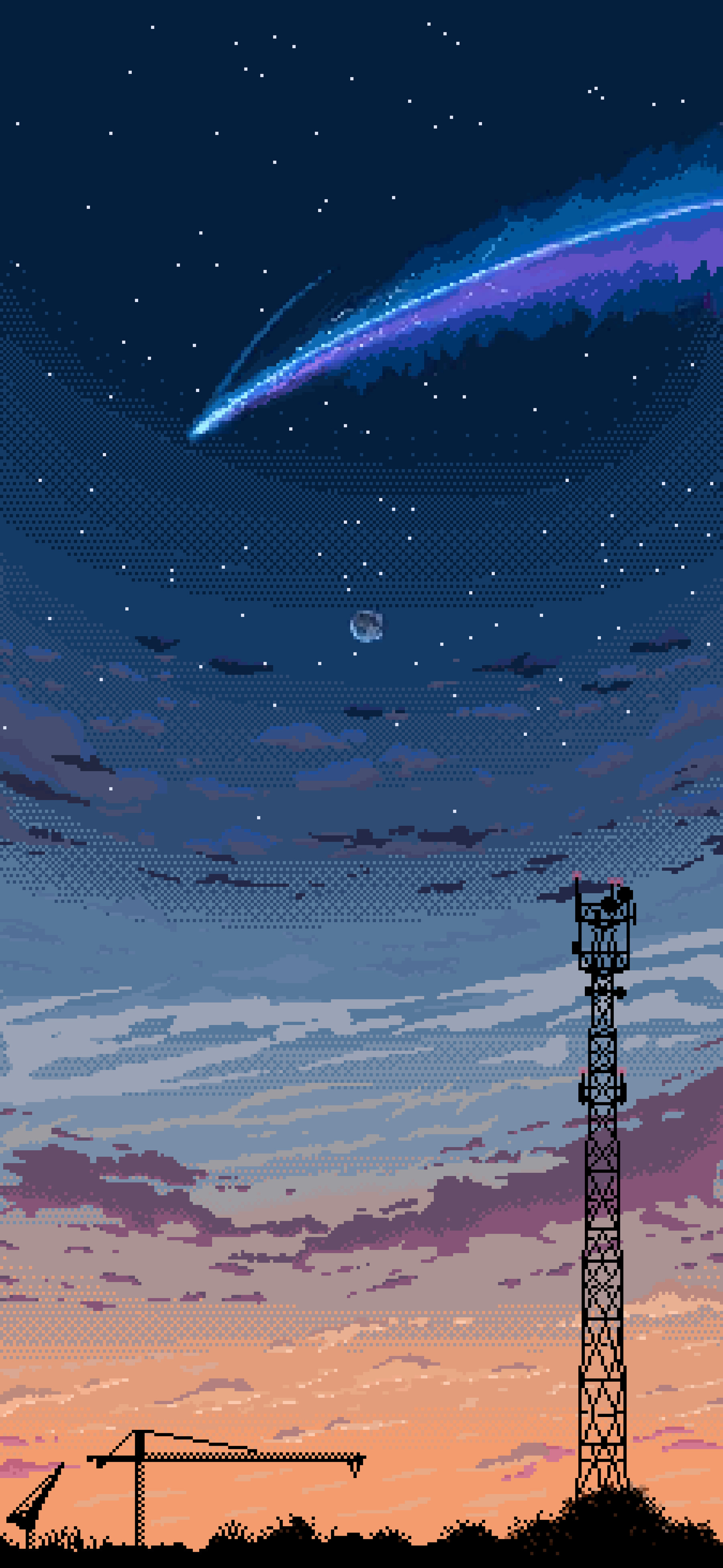 Landscape Pixel Art Wallpapers