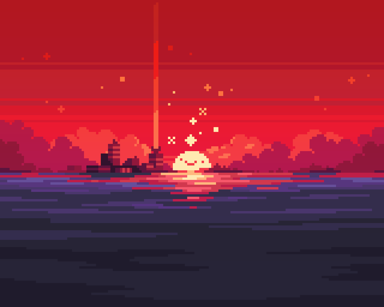 Landscape Pixel Art Wallpapers