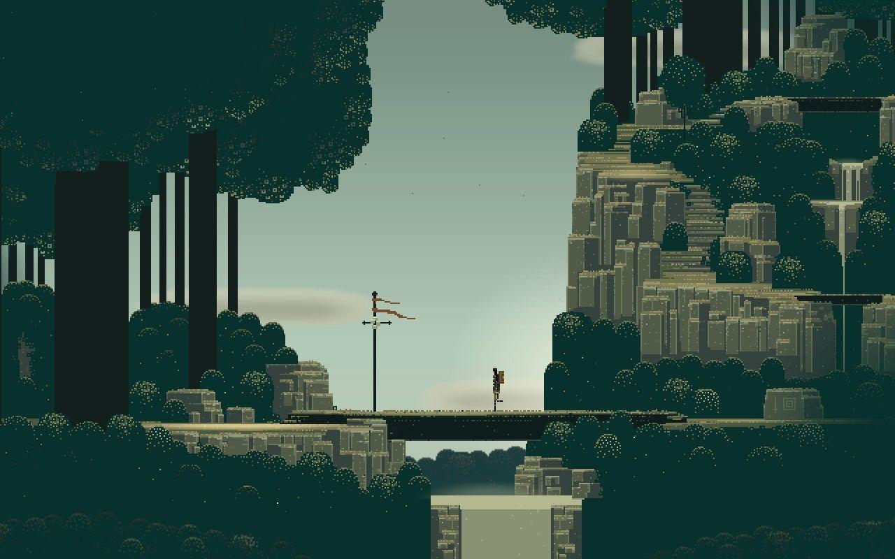 Landscape Pixel Art Wallpapers