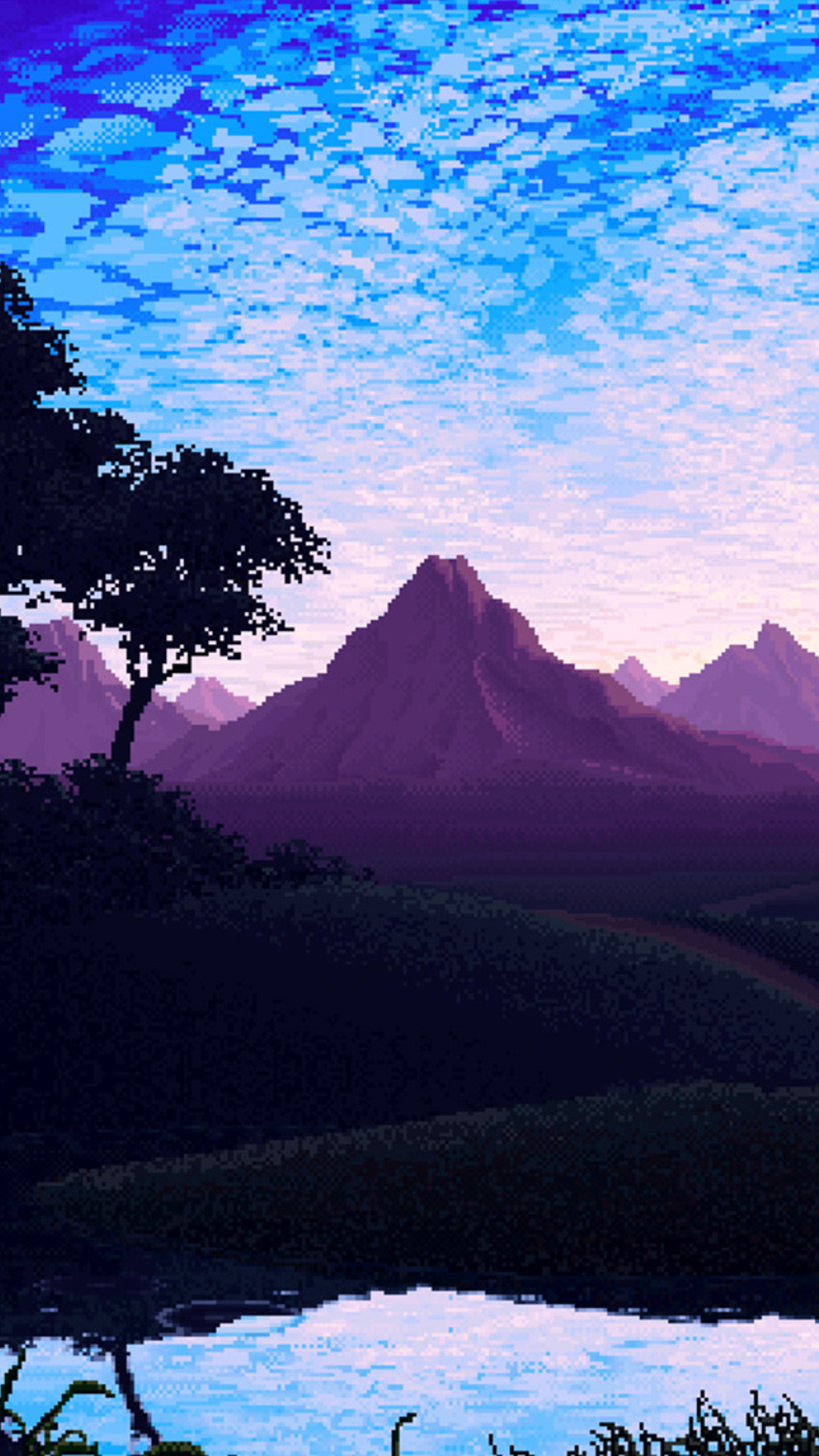 Landscape Pixel Art Wallpapers