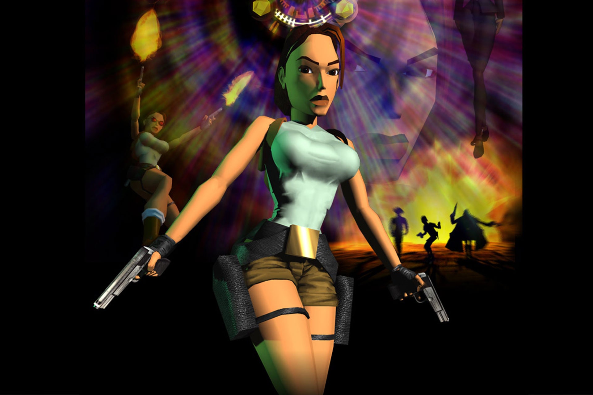 Lara Croft Background