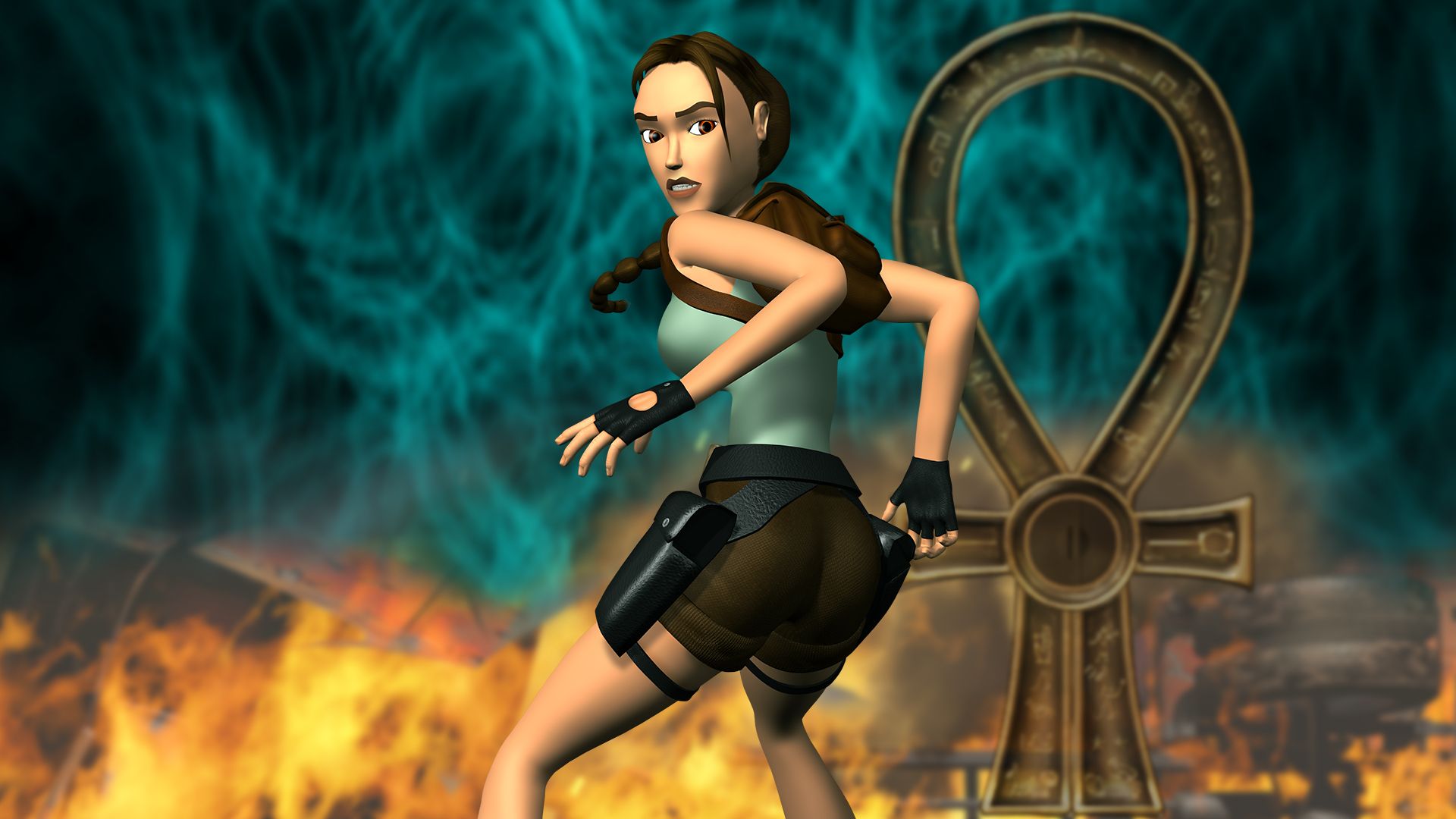 Lara Croft Background