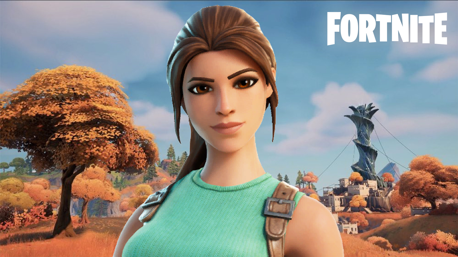 Lara Croft Fortnite Wallpapers