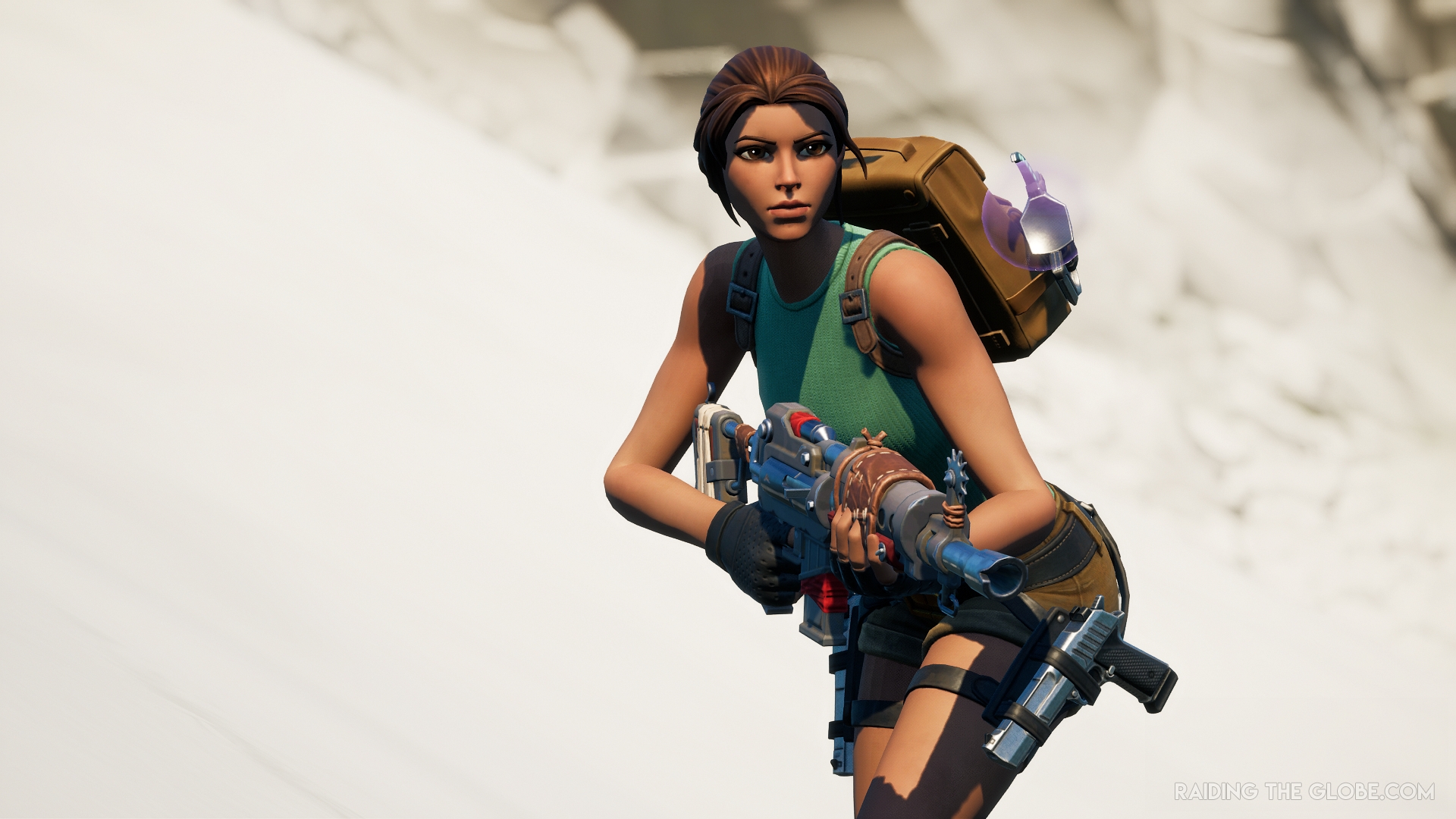 Lara Croft Fortnite Wallpapers