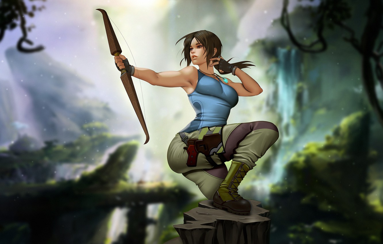 Lara Croft Tomb Raider Artwork
 Wallpapers