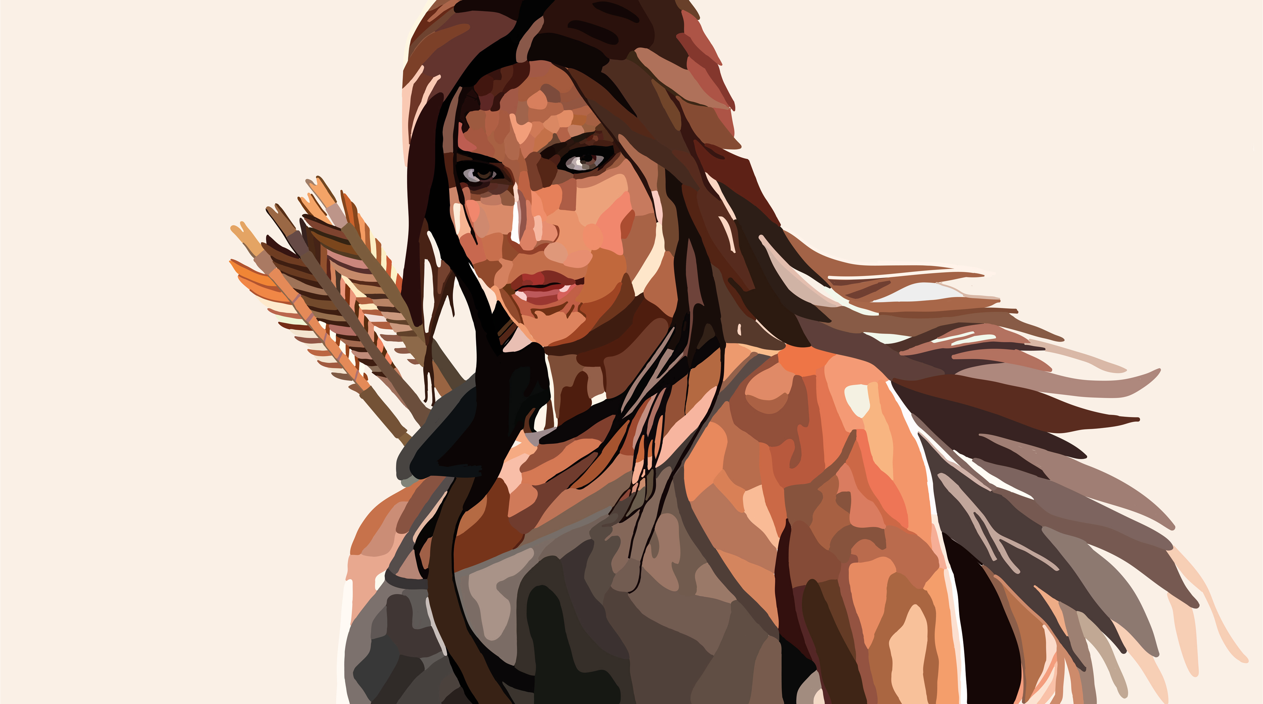 Lara Croft Tomb Raider Artwork
 Wallpapers