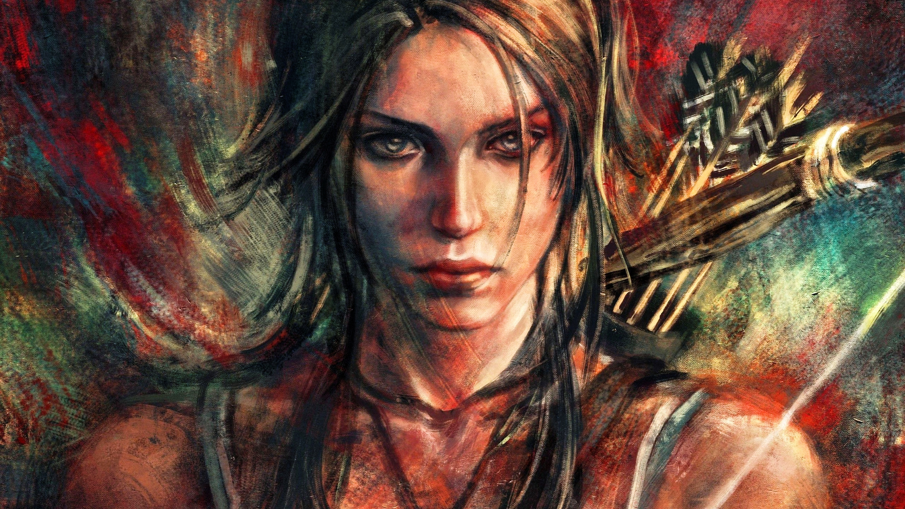 Lara Croft Tomb Raider Portrait Wallpapers