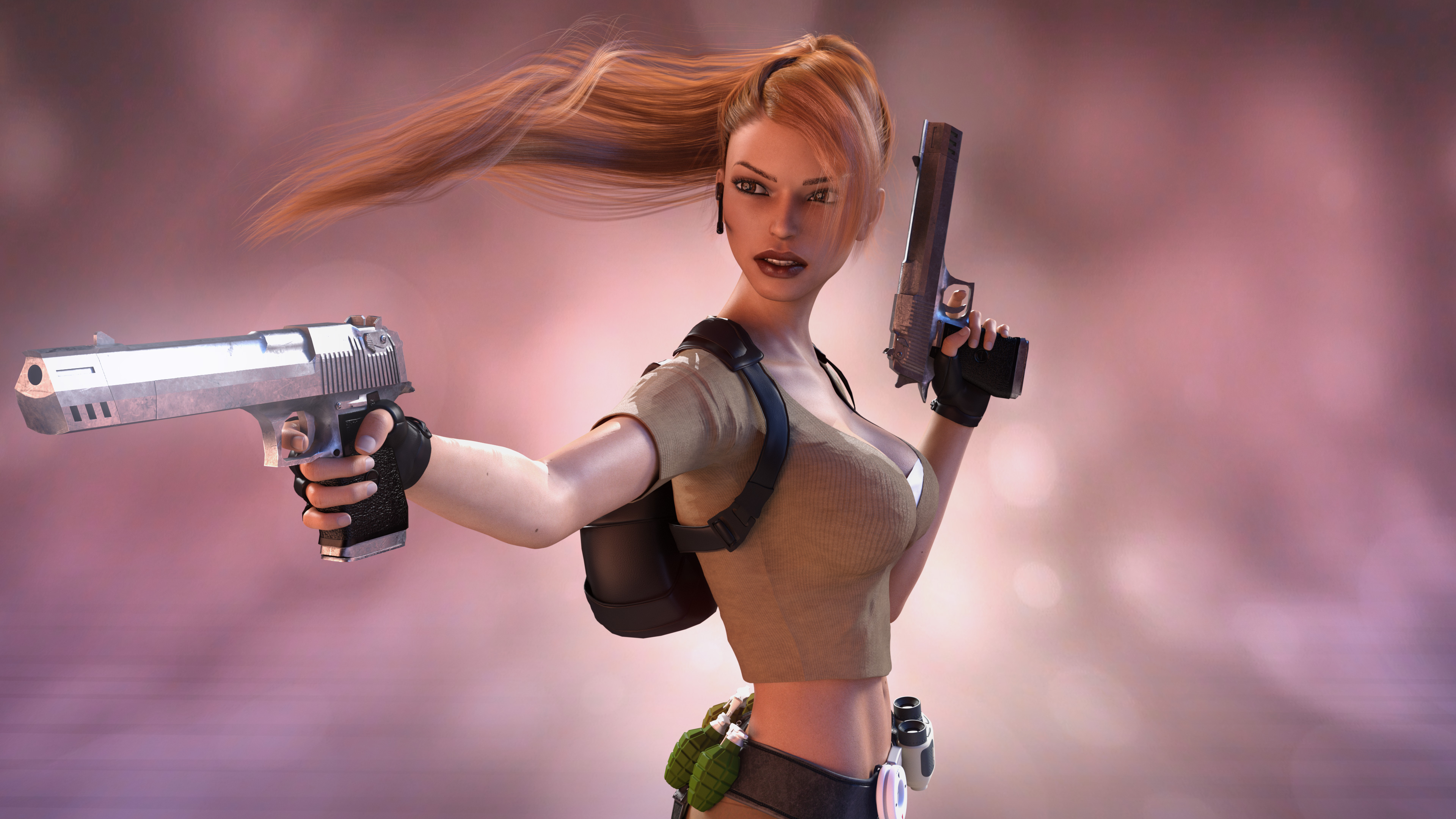 Lara Croft Tomb Raider Portrait Wallpapers