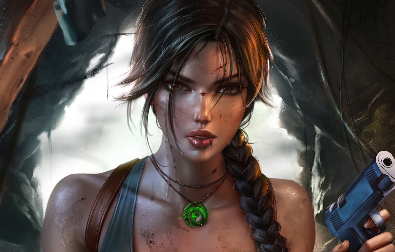 Lara Croft Tomb Raider Portrait Wallpapers