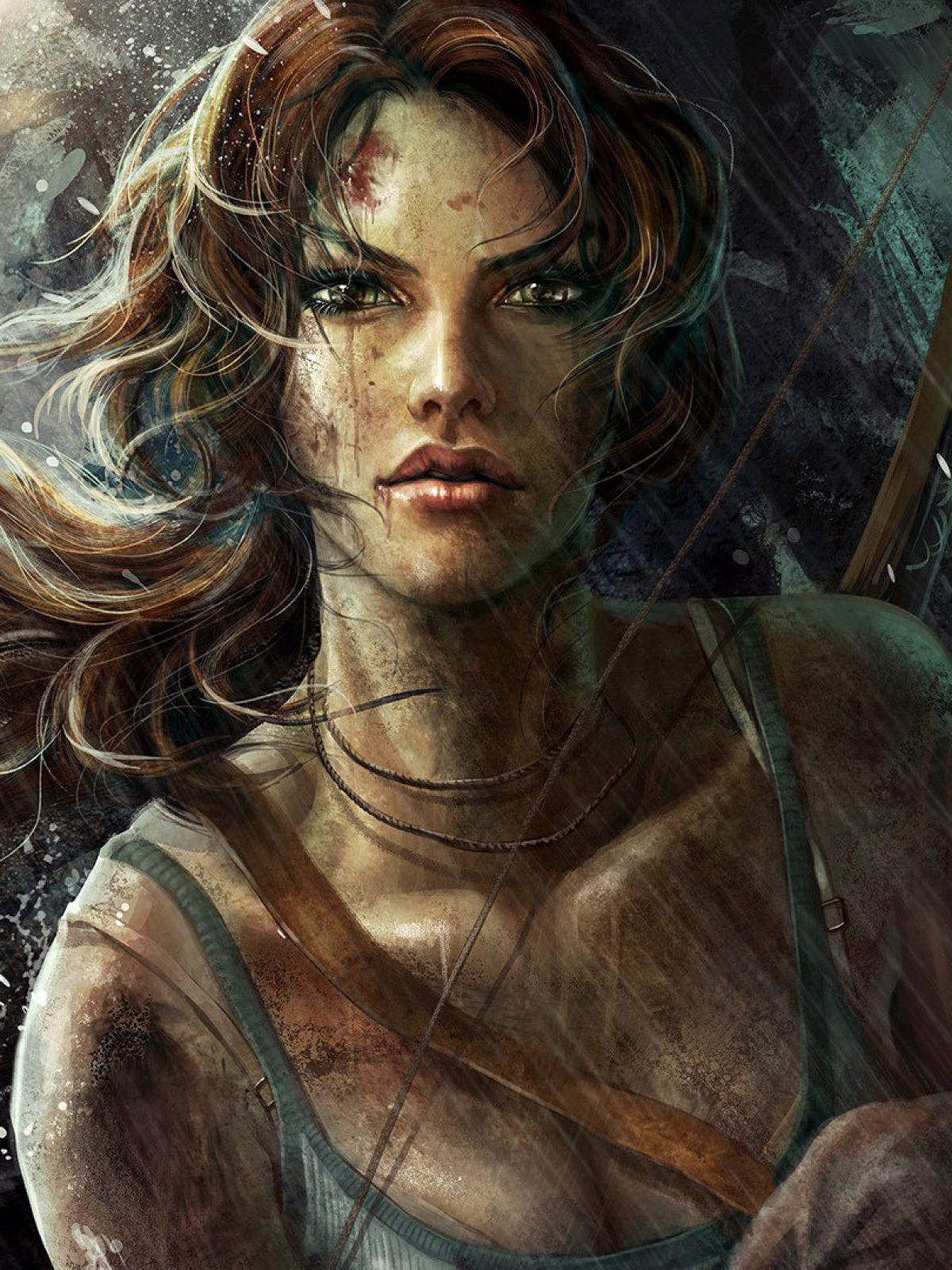 Lara Croft Tomb Raider Portrait Wallpapers