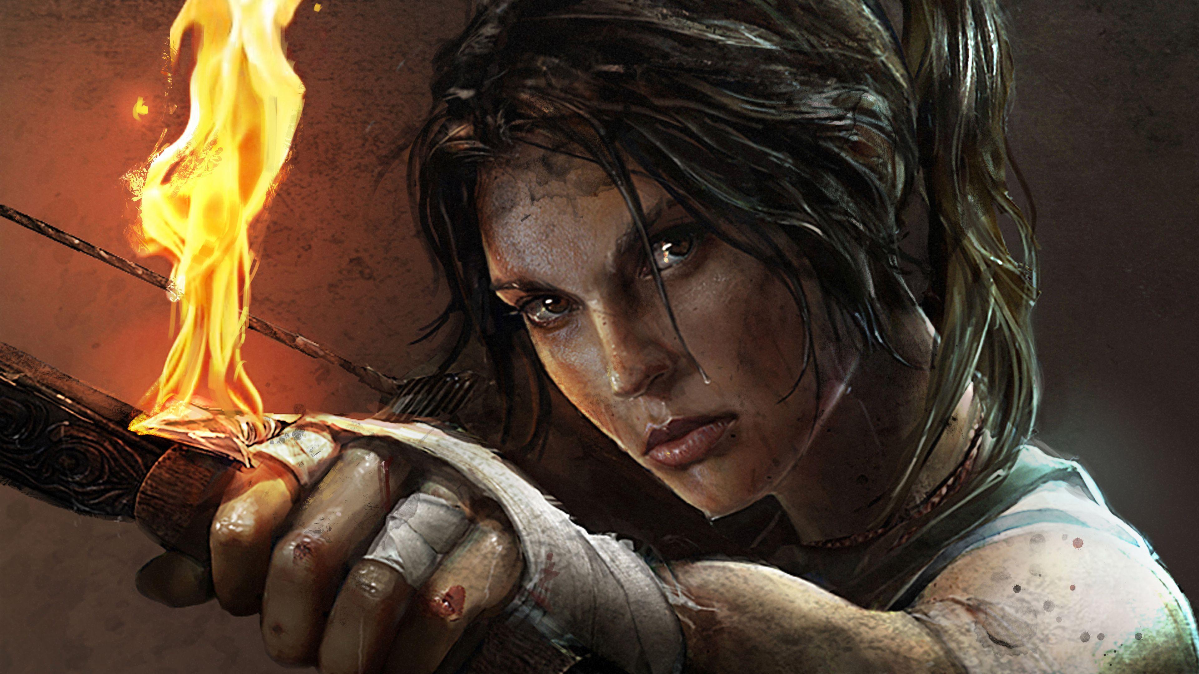 Lara Croft Tomb Raider Portrait Wallpapers