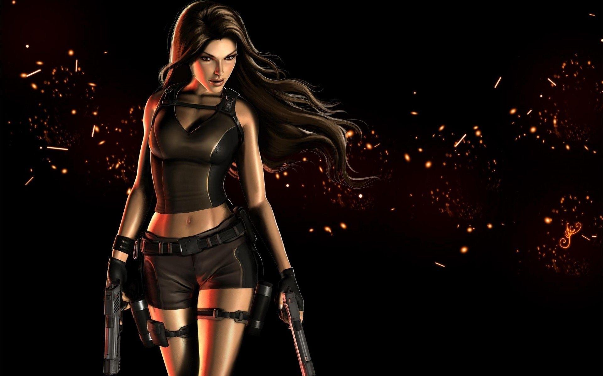 Lara Croft Tomb Raider Portrait Wallpapers