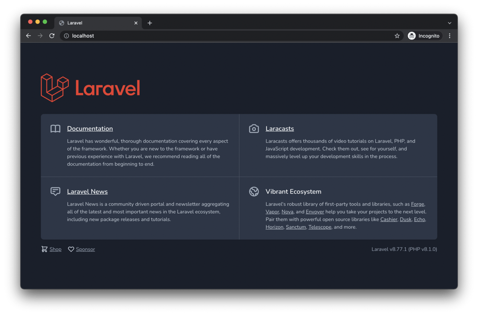 Laravel Laracasts Official Wallpapers