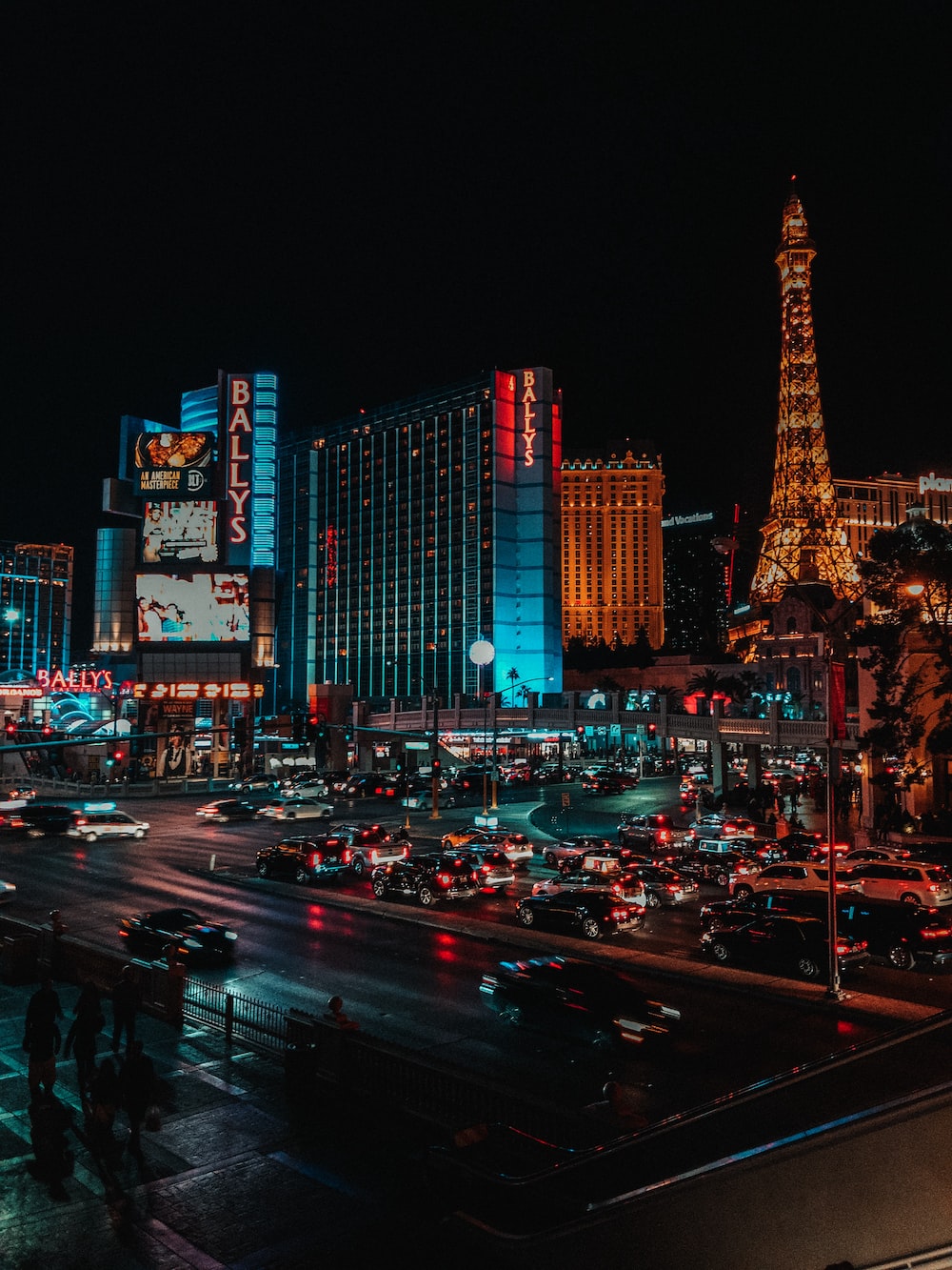 Las Vegas Buildings Lights Wallpapers