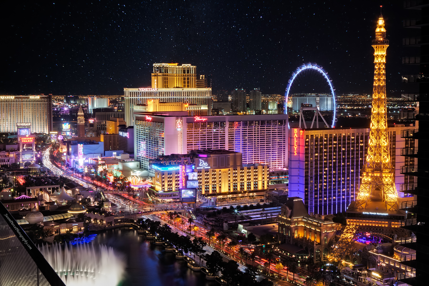 Las Vegas Buildings Lights Wallpapers