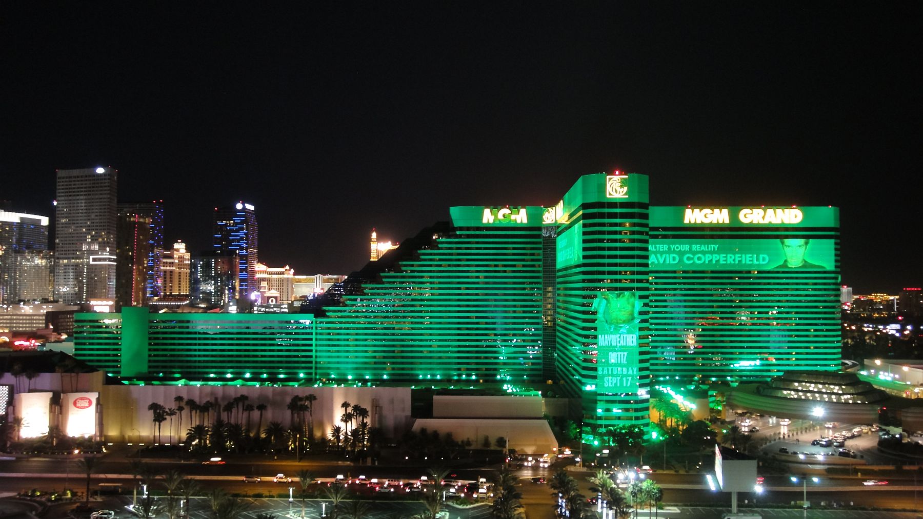 Las Vegas Buildings Lights Wallpapers