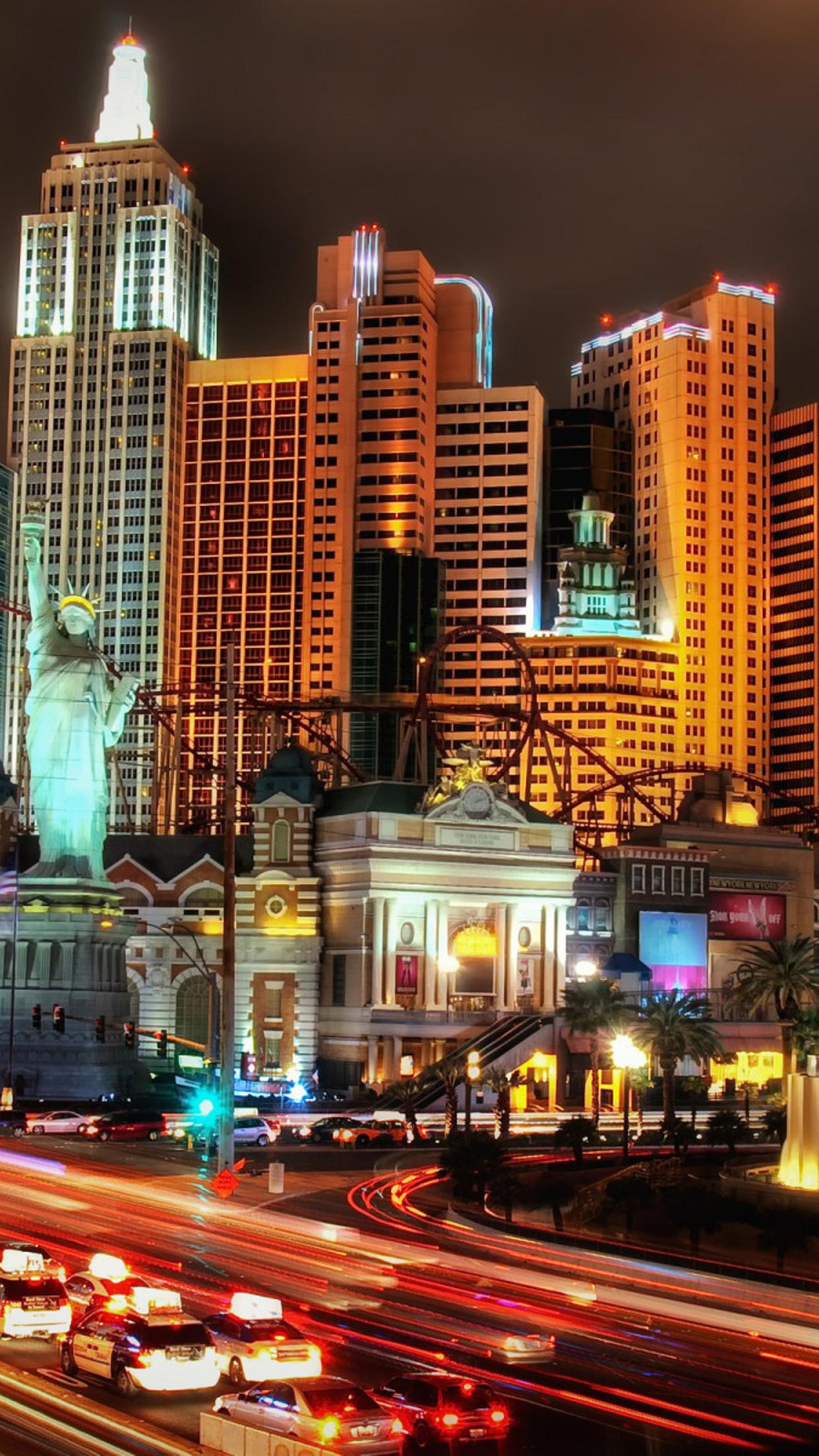 Las Vegas Hd @ Night Wallpapers