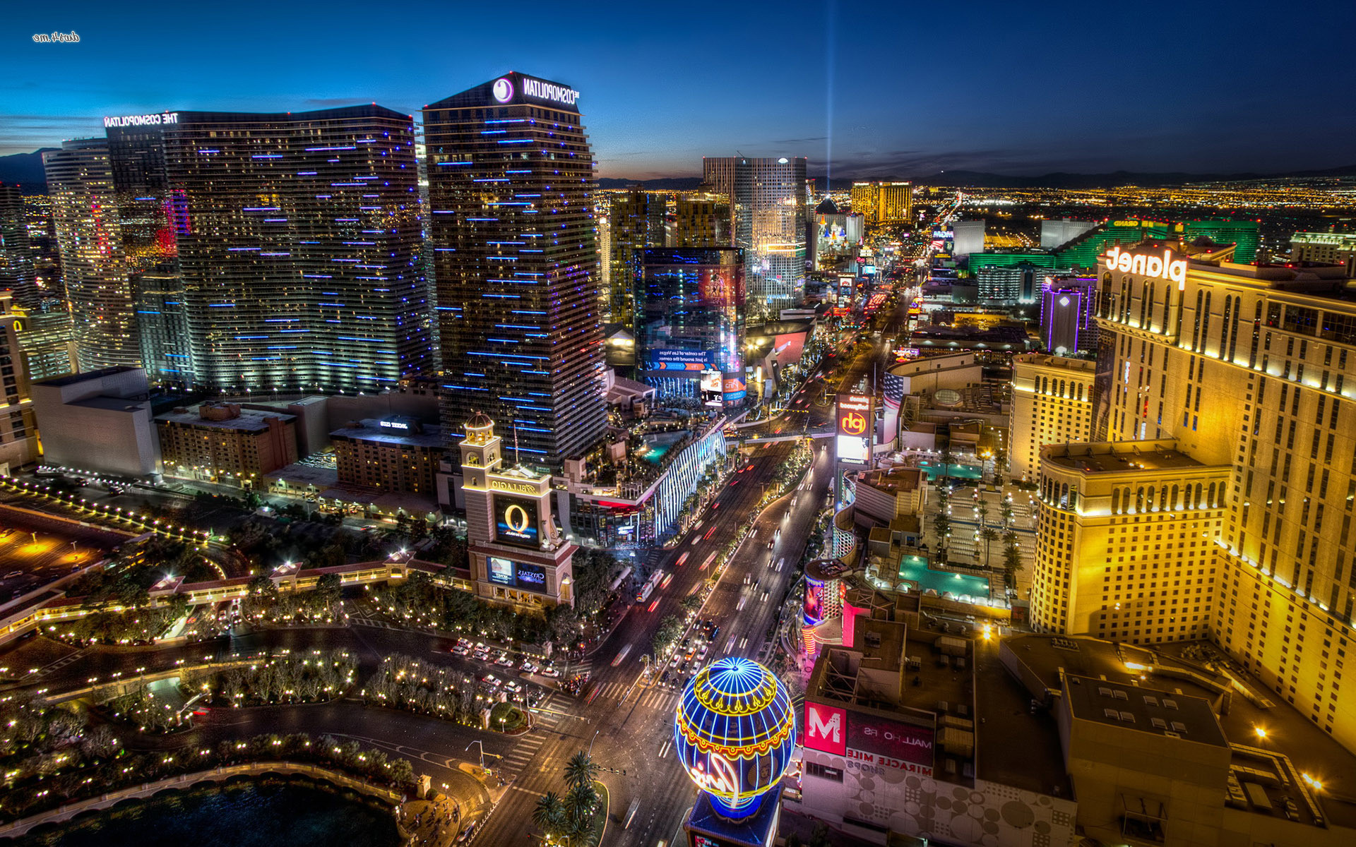 Las Vegas Skyline Wallpapers