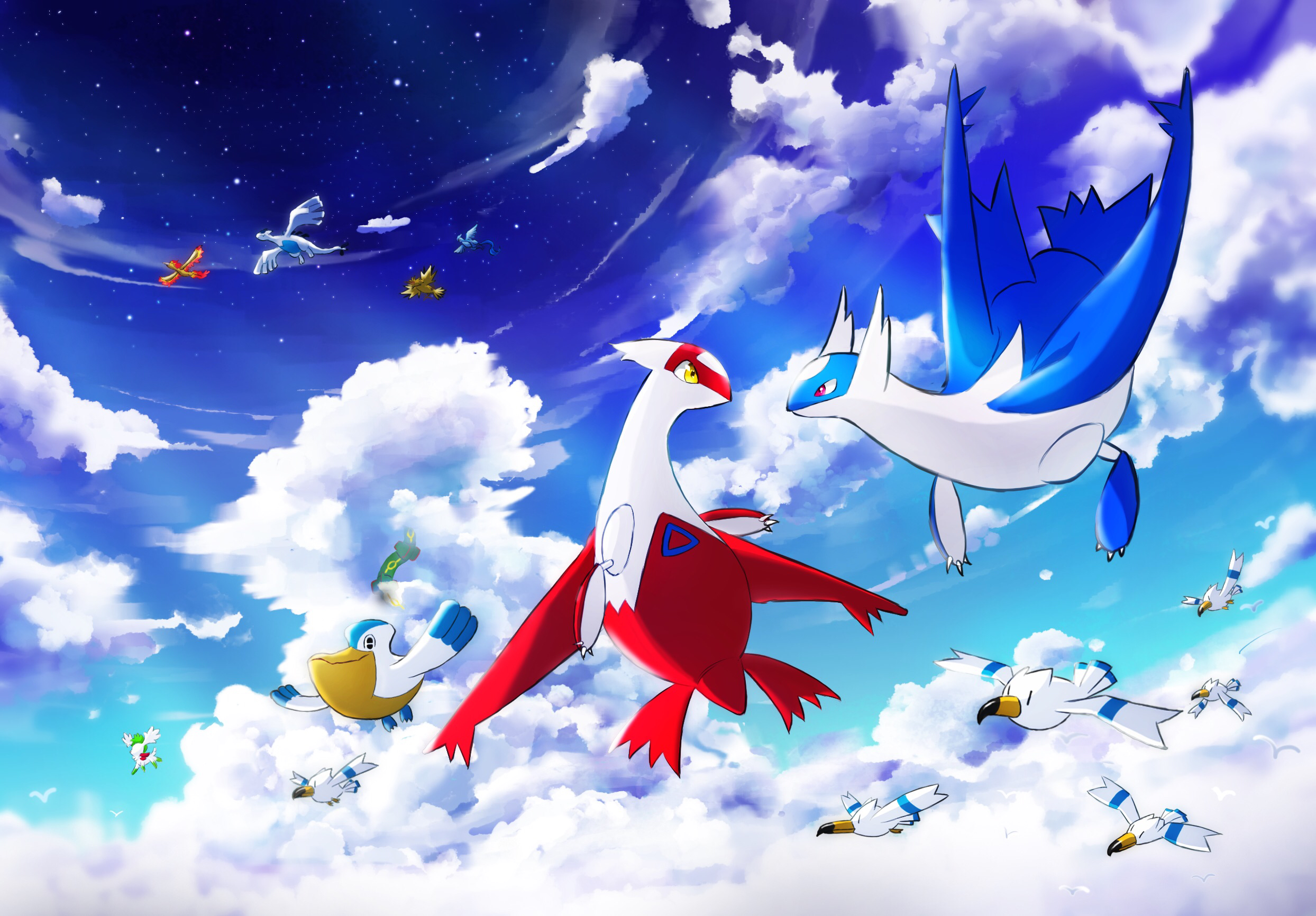 Latias And Latios Wallpapers