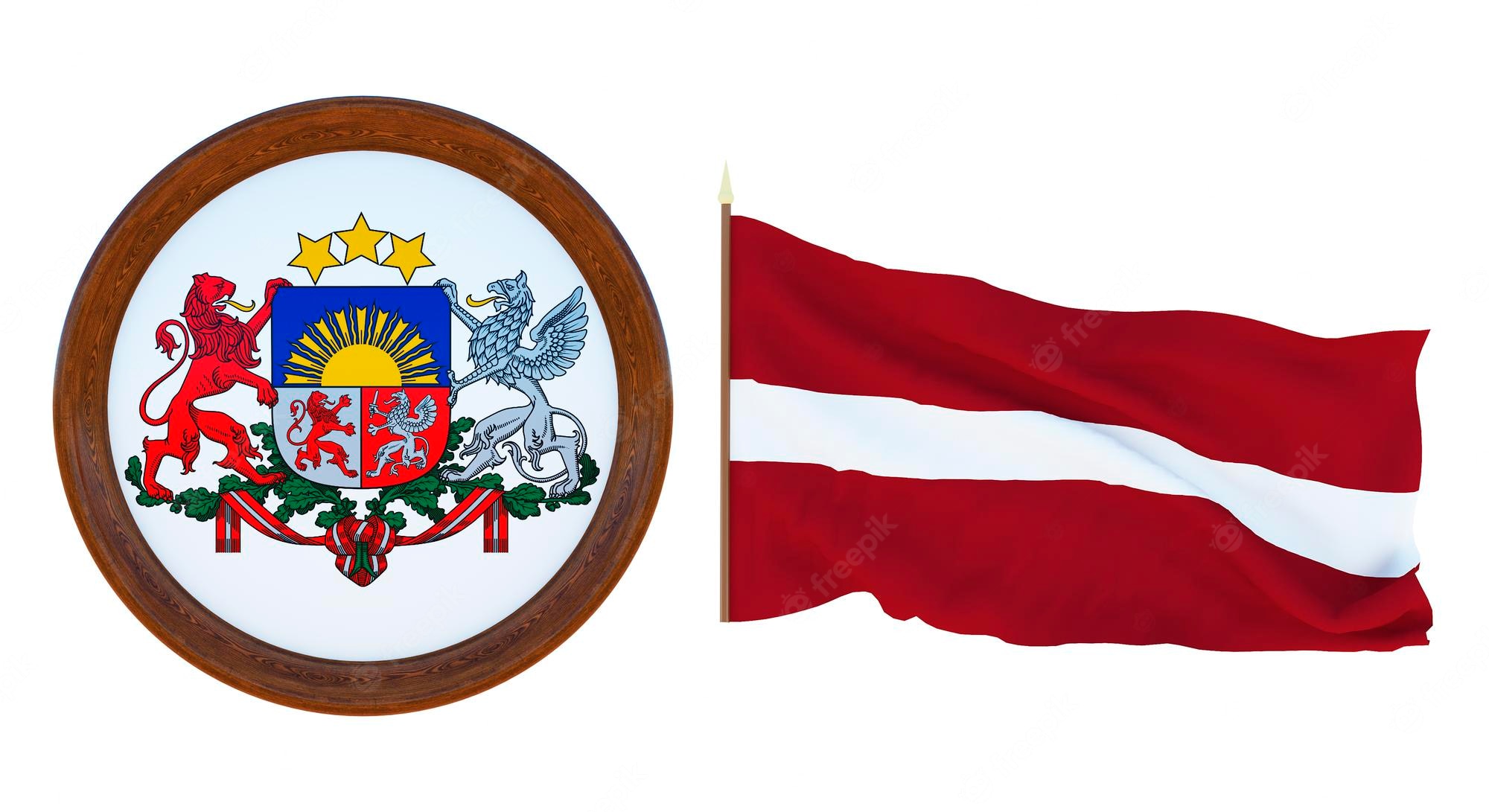 Latvia Flag Wallpapers