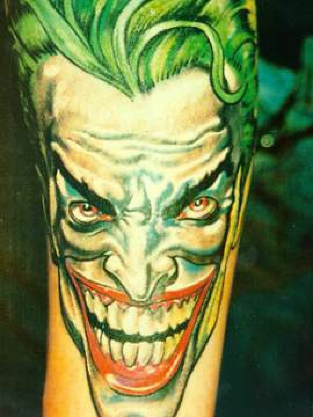 Laughing Joker Hand Tattoo Wallpapers