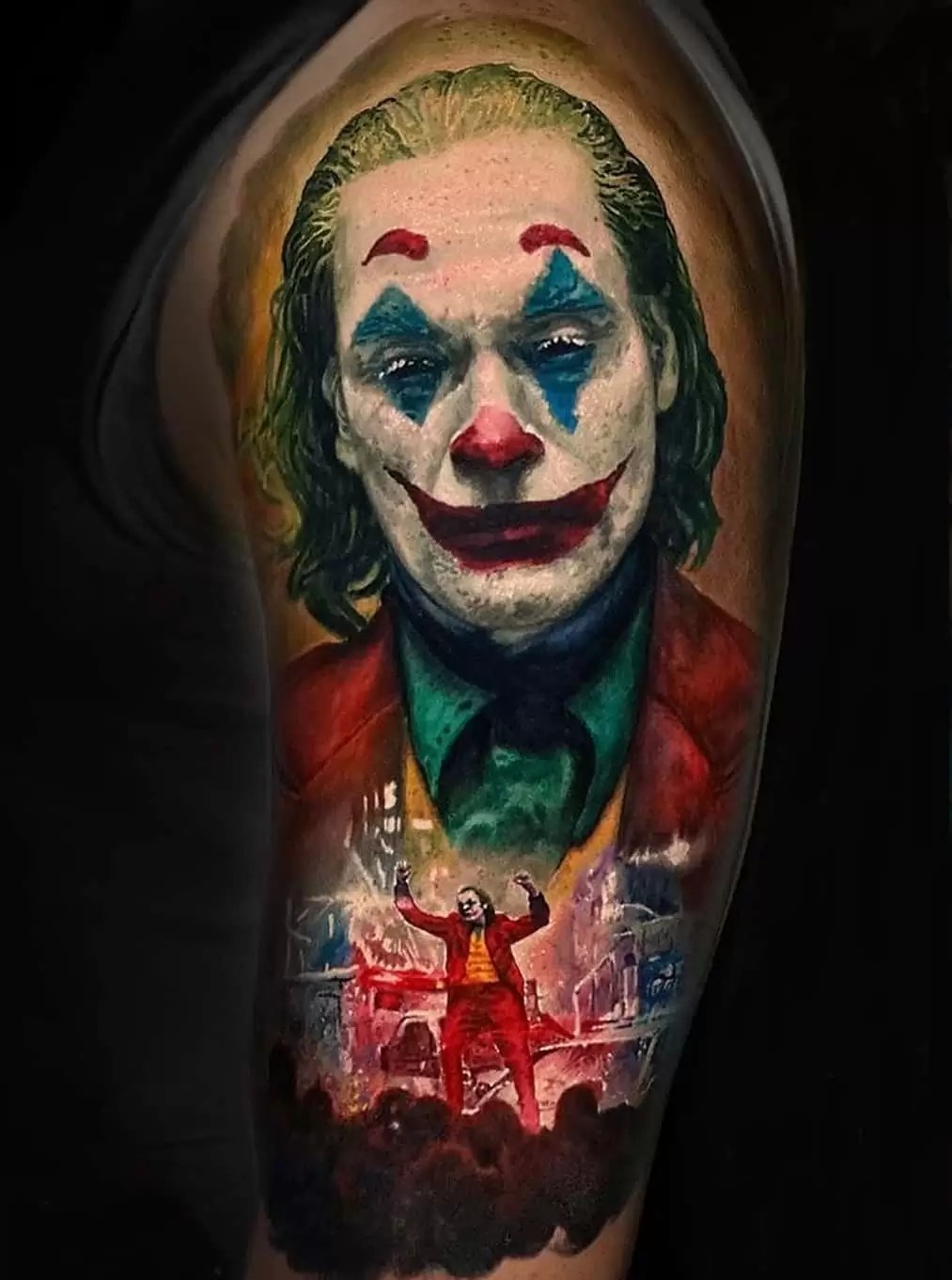 Laughing Joker Hand Tattoo Wallpapers