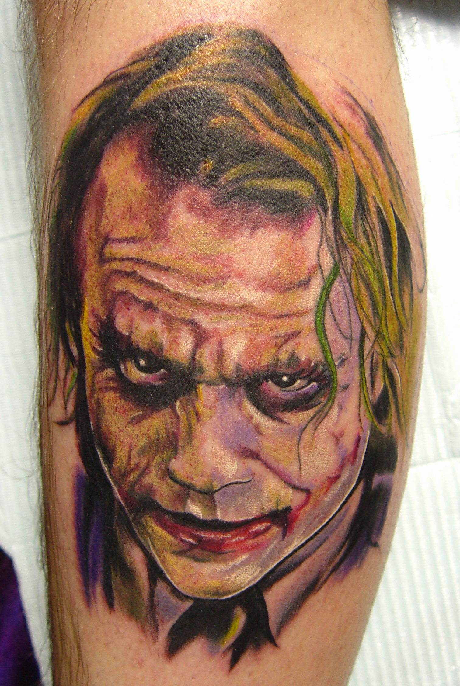 Laughing Joker Hand Tattoo Wallpapers