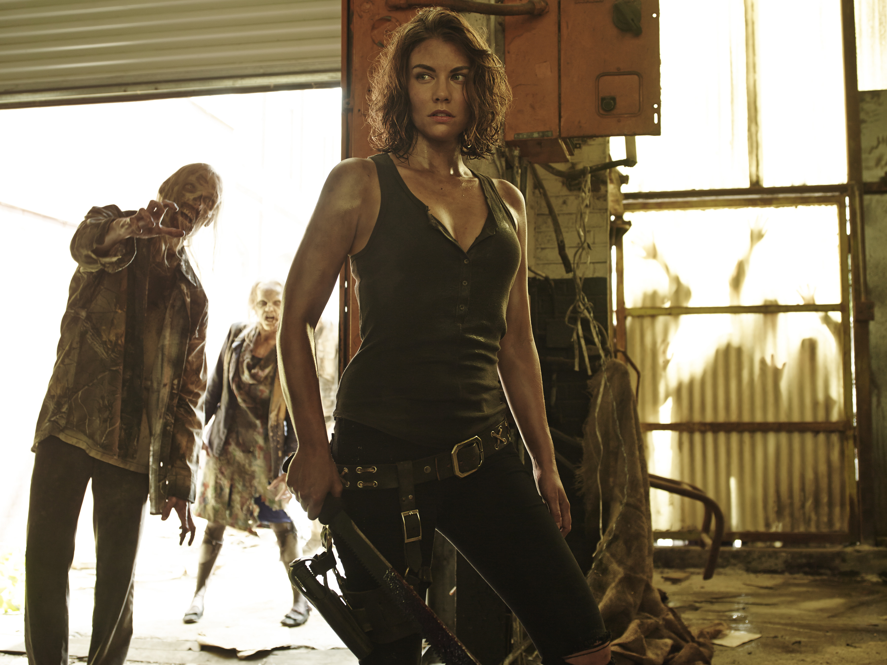 Lauren Cohan As Maggie Greene In The Walking Dead Wallpapers