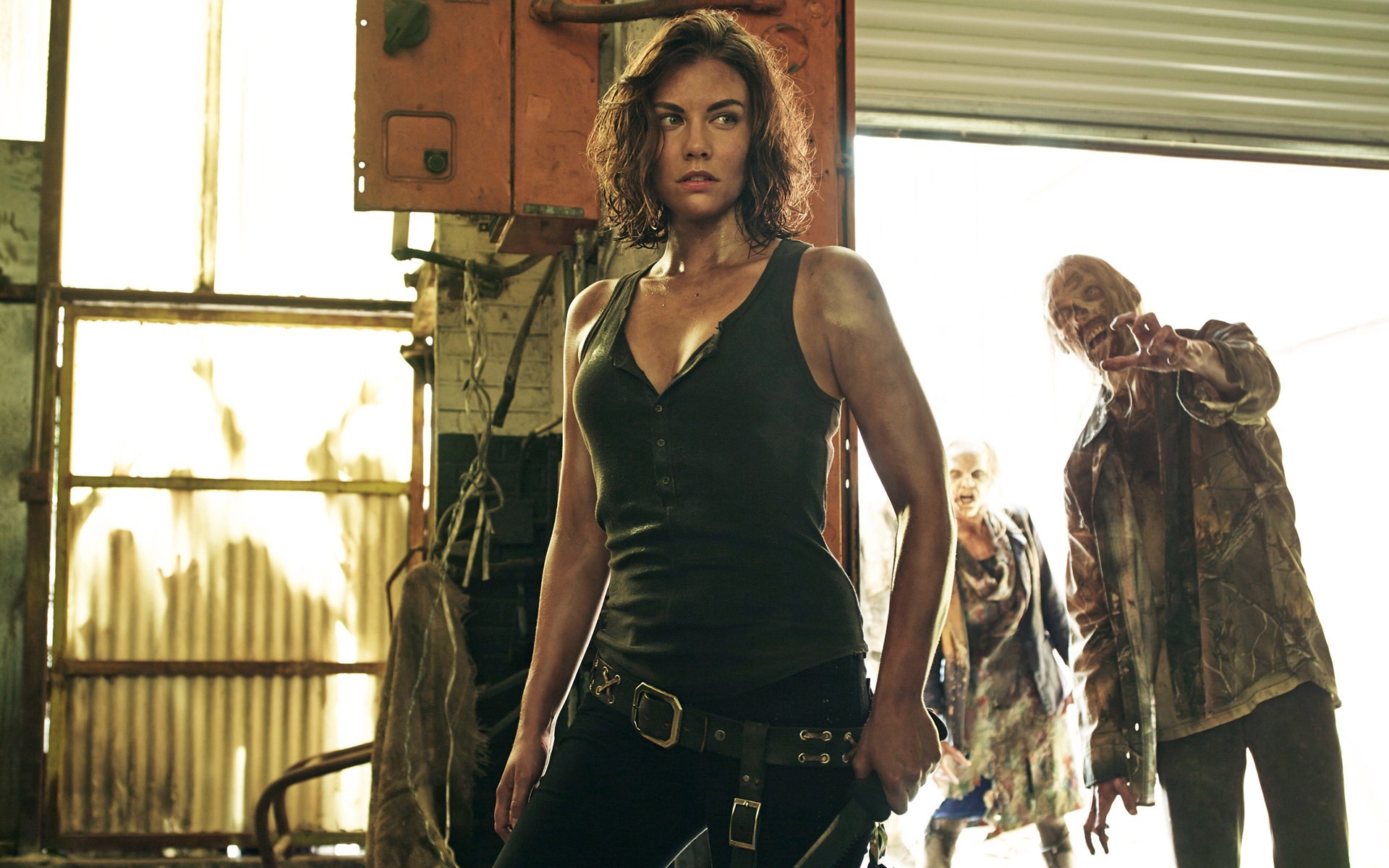 Lauren Cohan As Maggie Greene In The Walking Dead Wallpapers