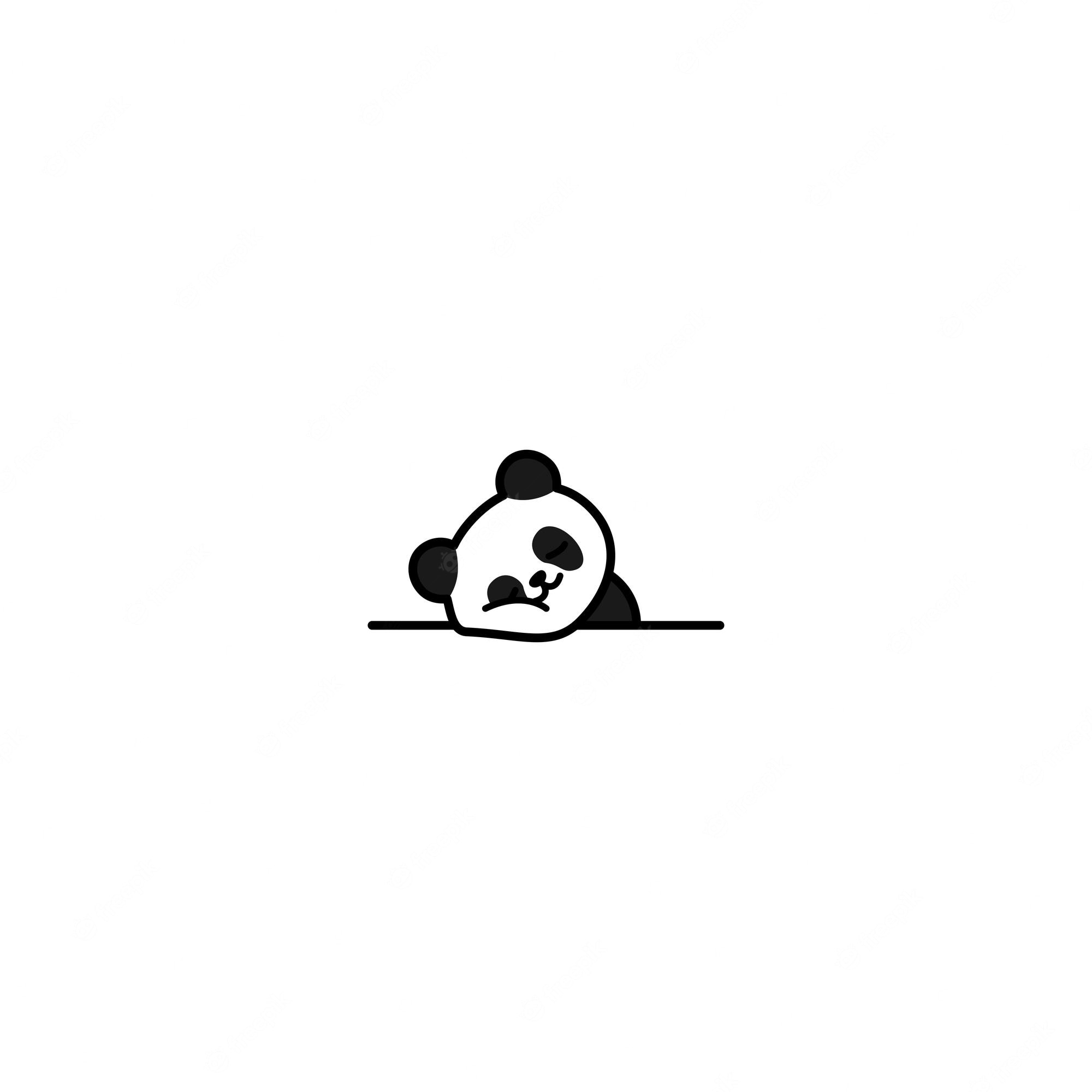 Lazy Panda Cartoon Wallpapers