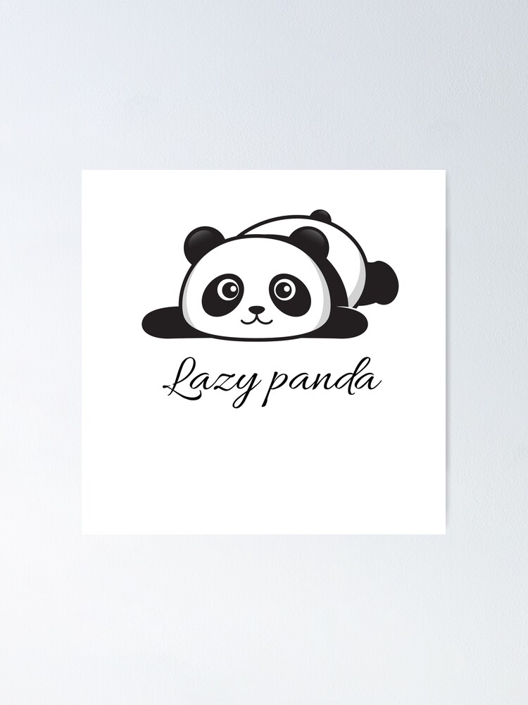 Lazy Panda Cartoon Wallpapers