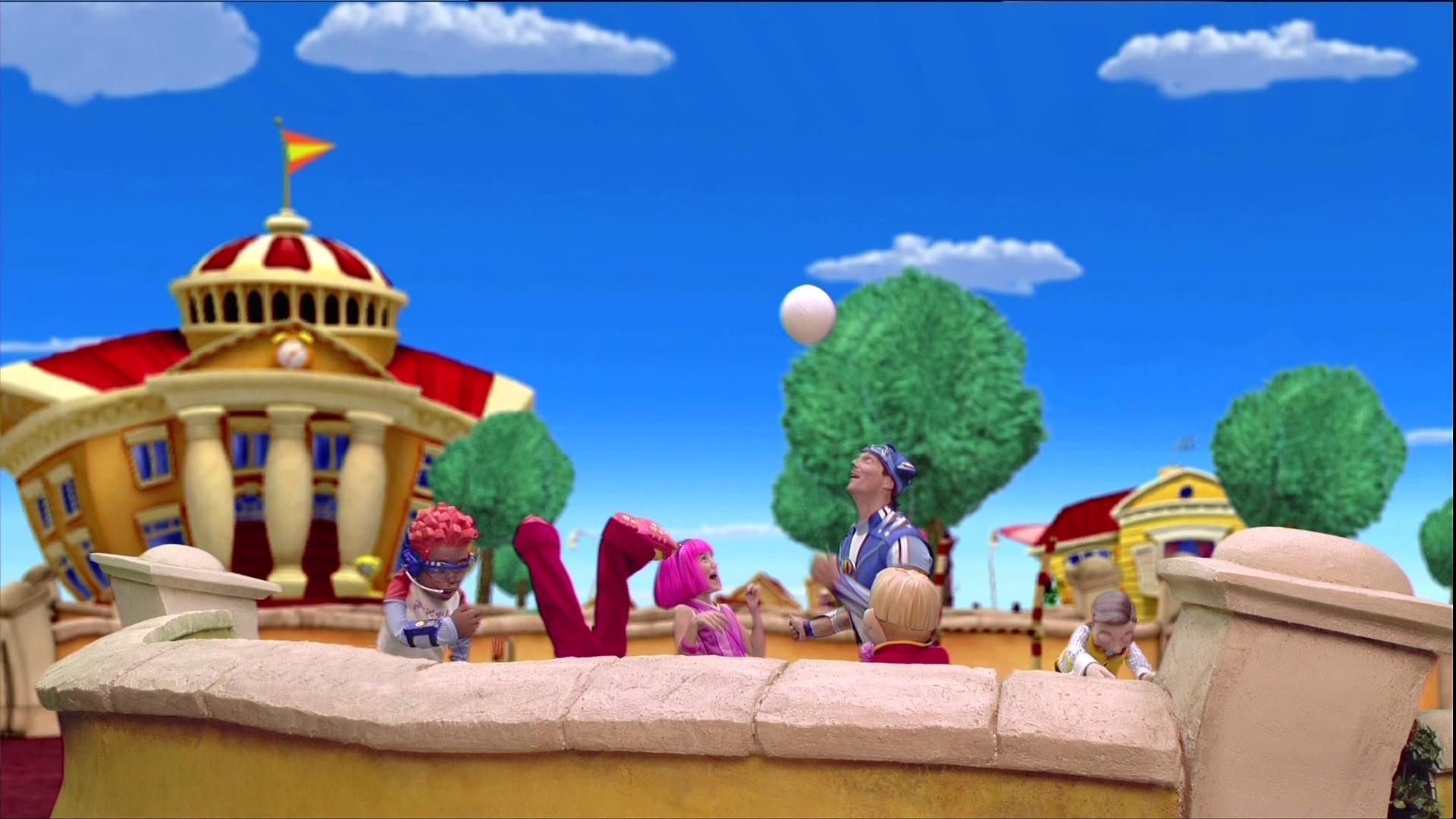 Lazy Town Background