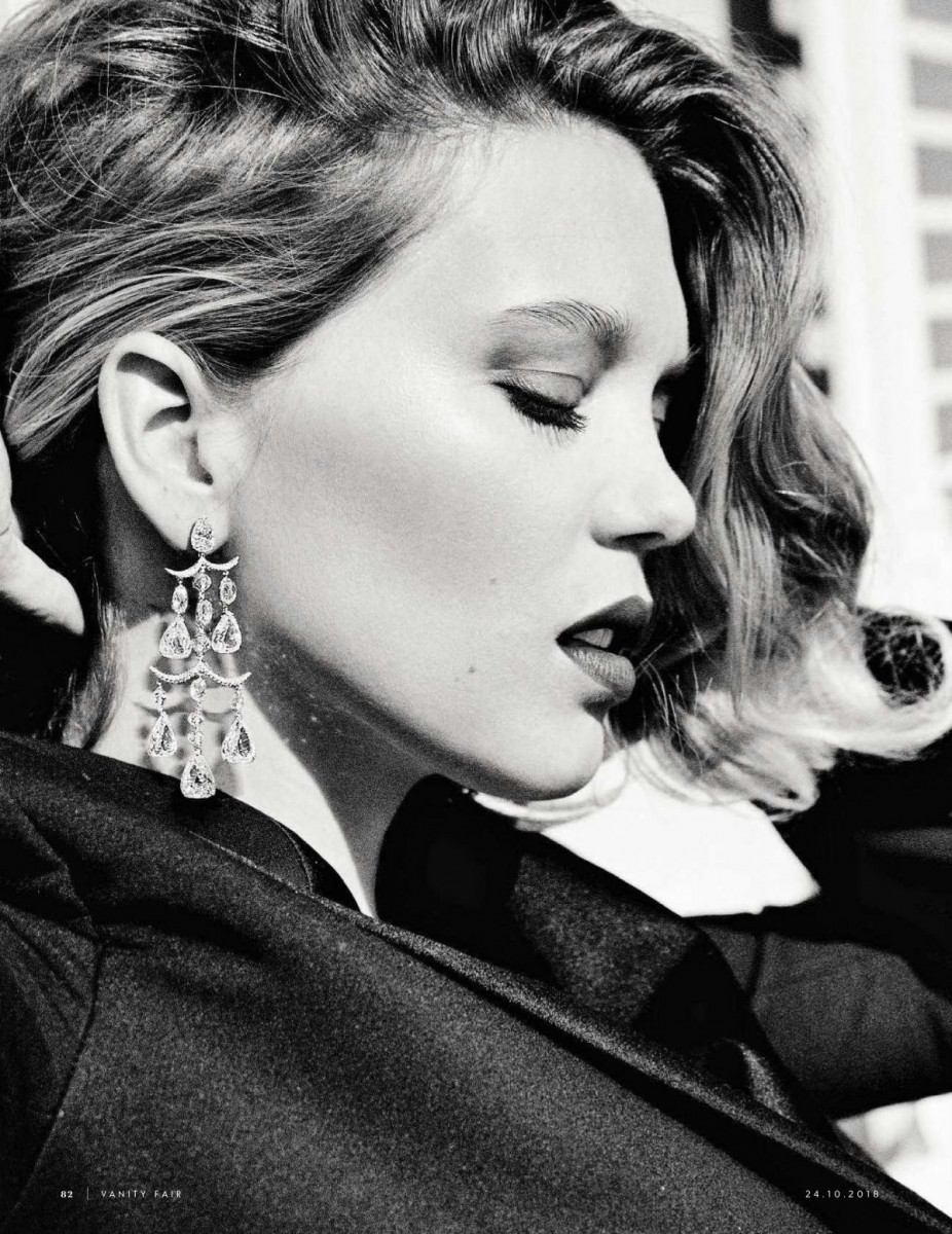 Lea Seydoux 2020 Monochrome Wallpapers