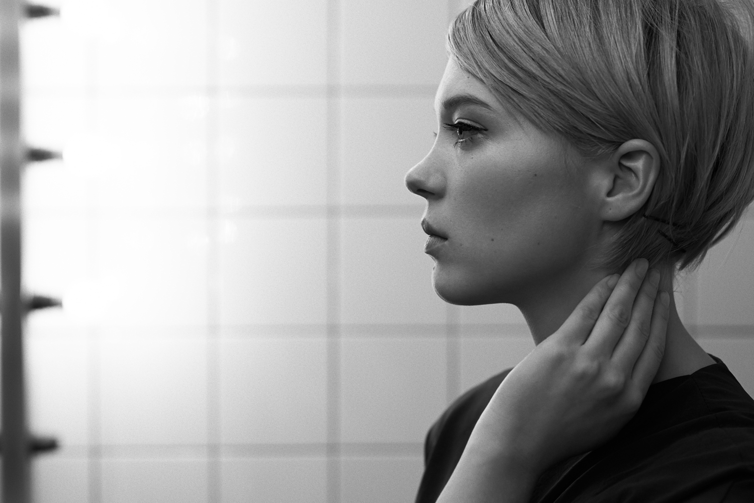 Lea Seydoux 2020 Monochrome Wallpapers