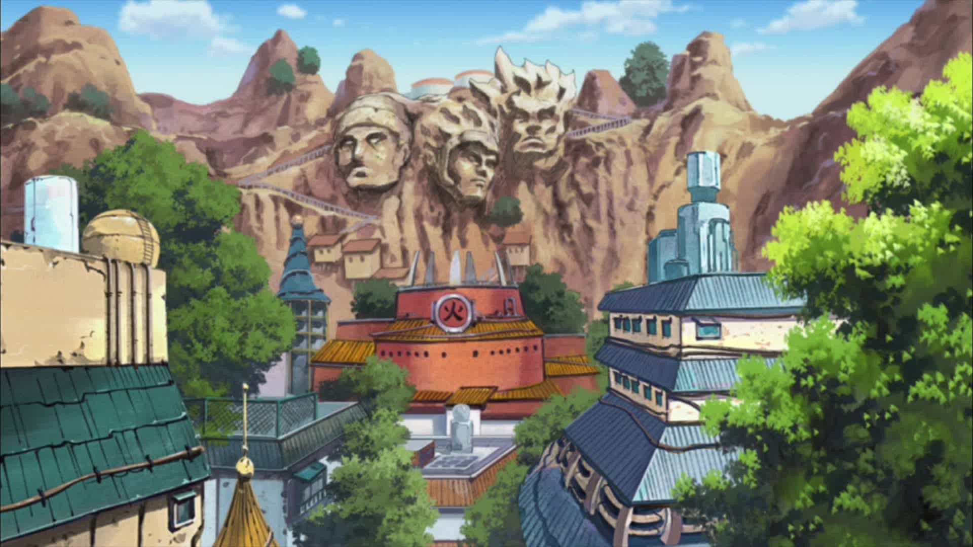 Leaf Village Background