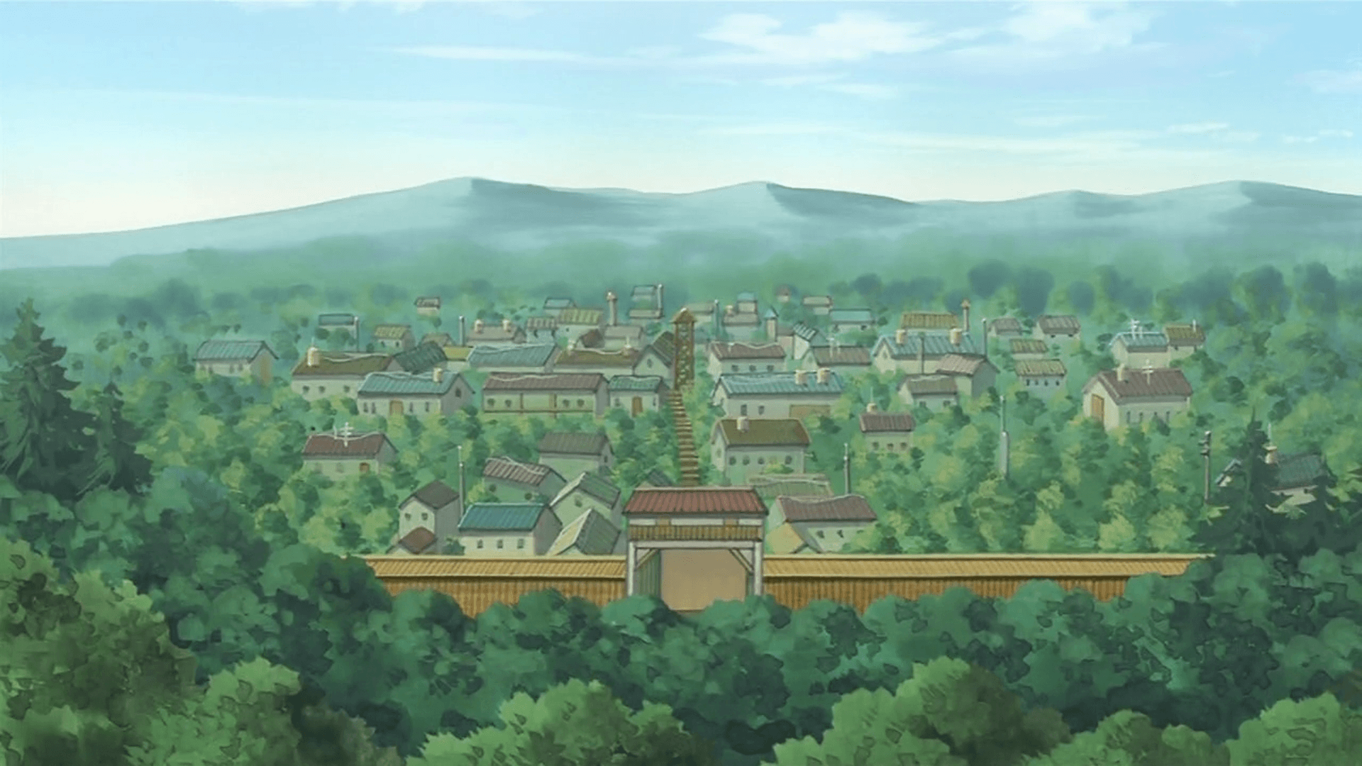 Leaf Village Background