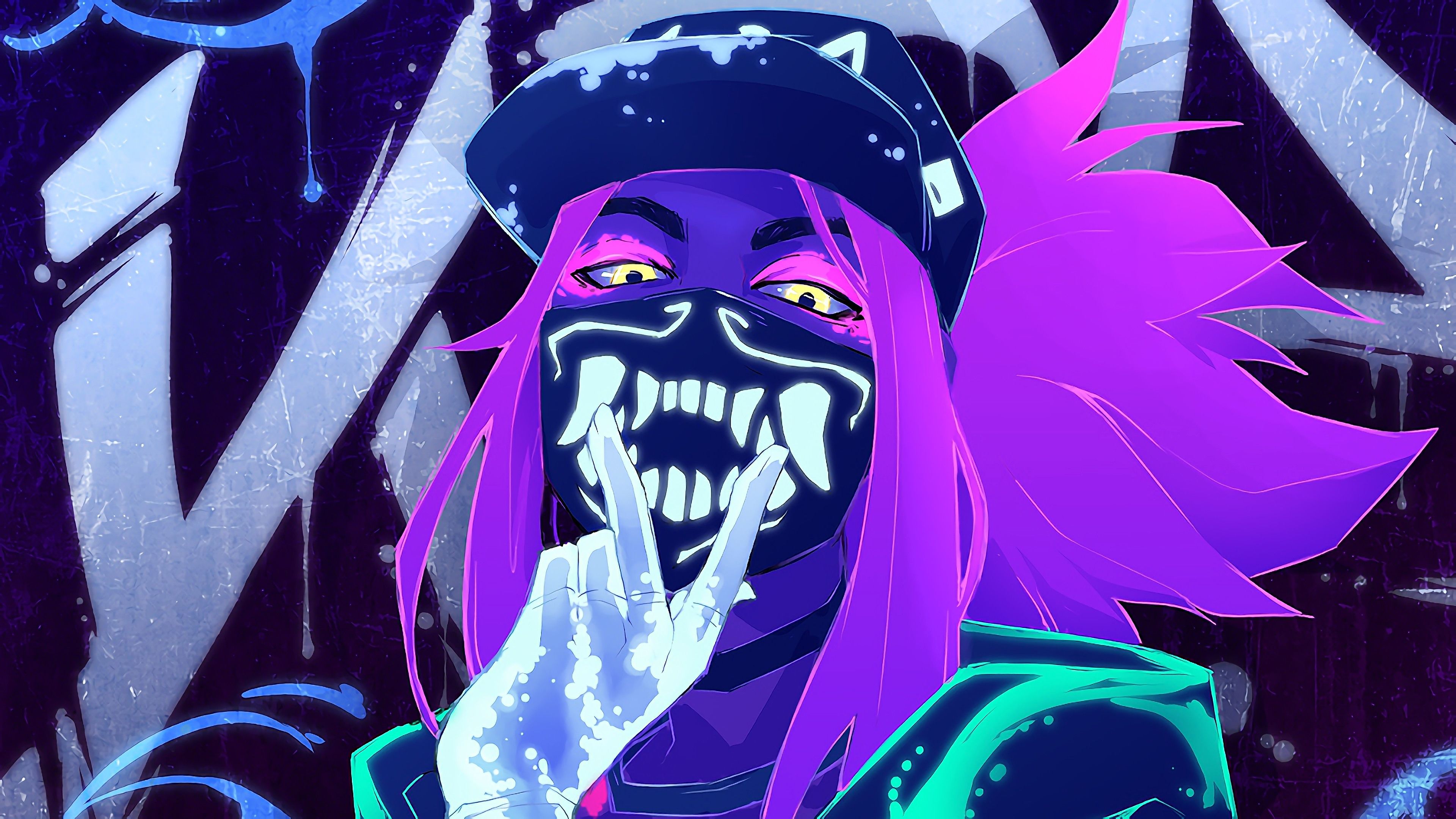 League Of Legends  K/DA Group 8K Wallpapers