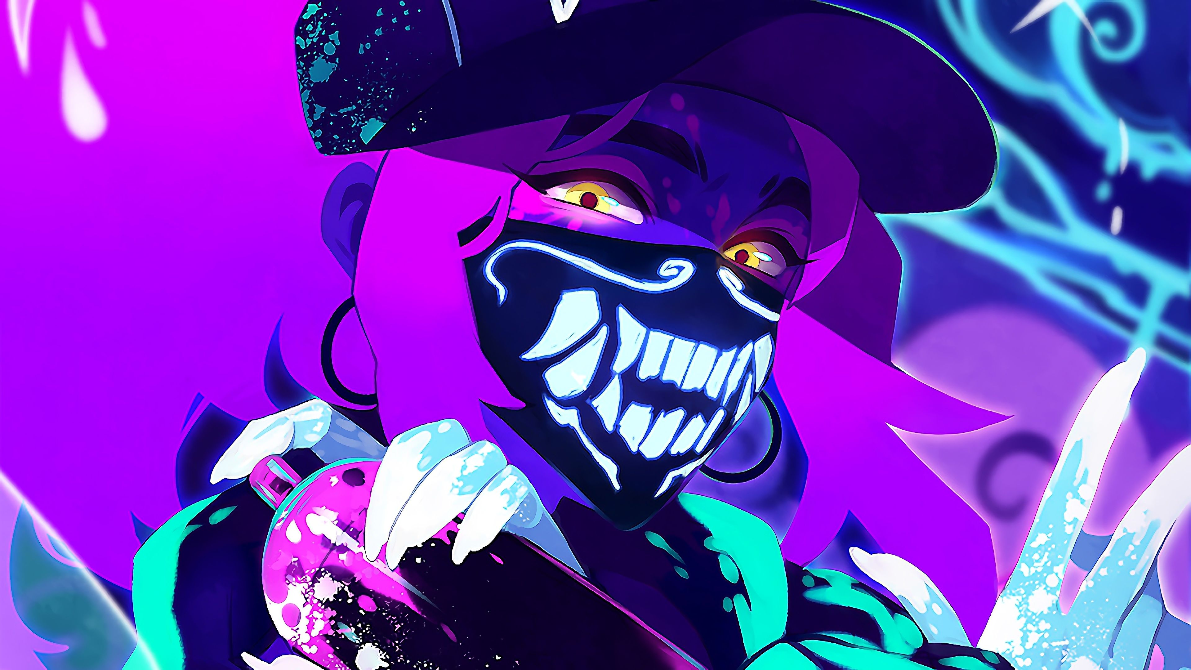 League Of Legends  K/DA Group 8K Wallpapers