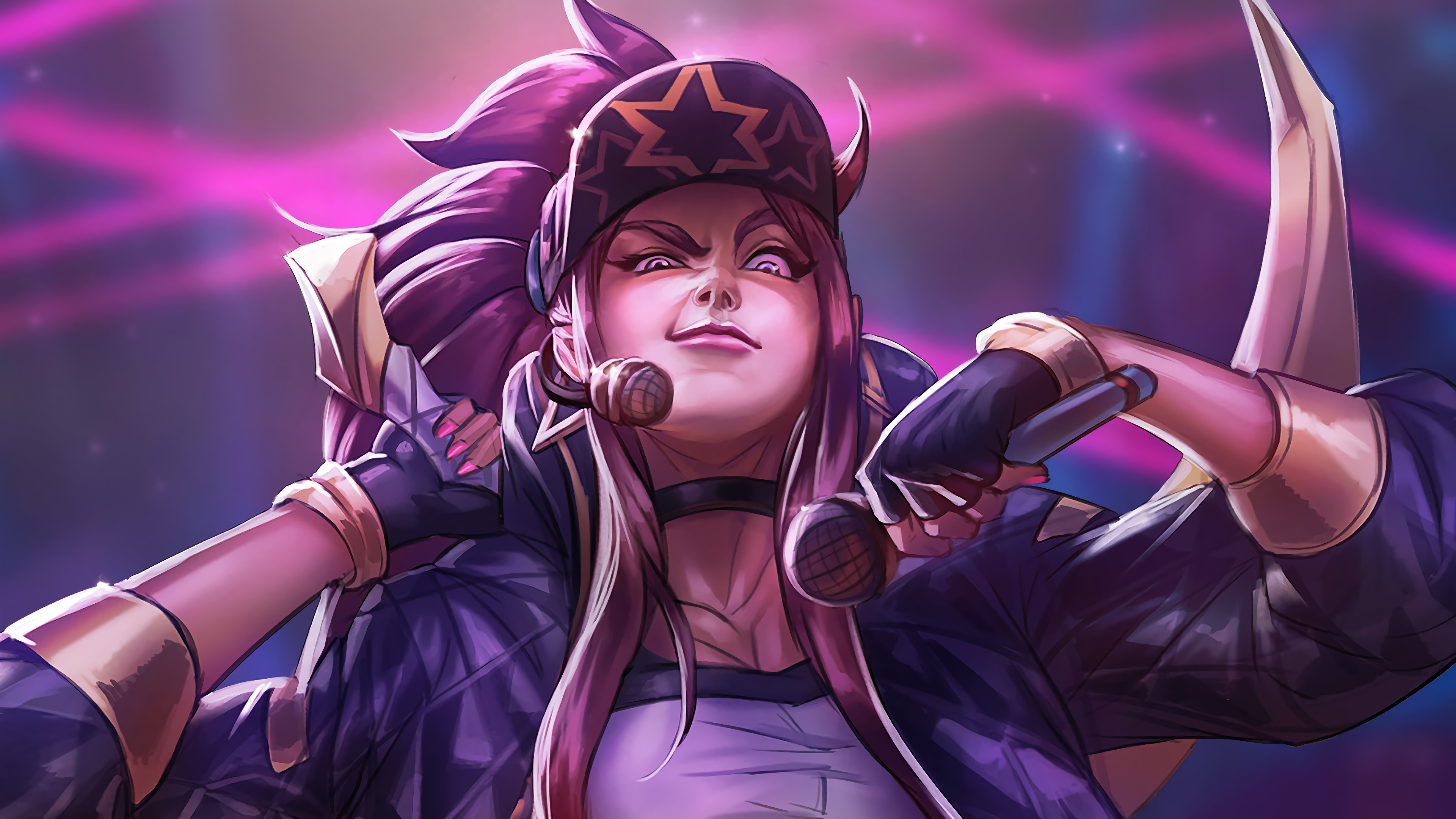 League Of Legends  K/DA Group 8K Wallpapers