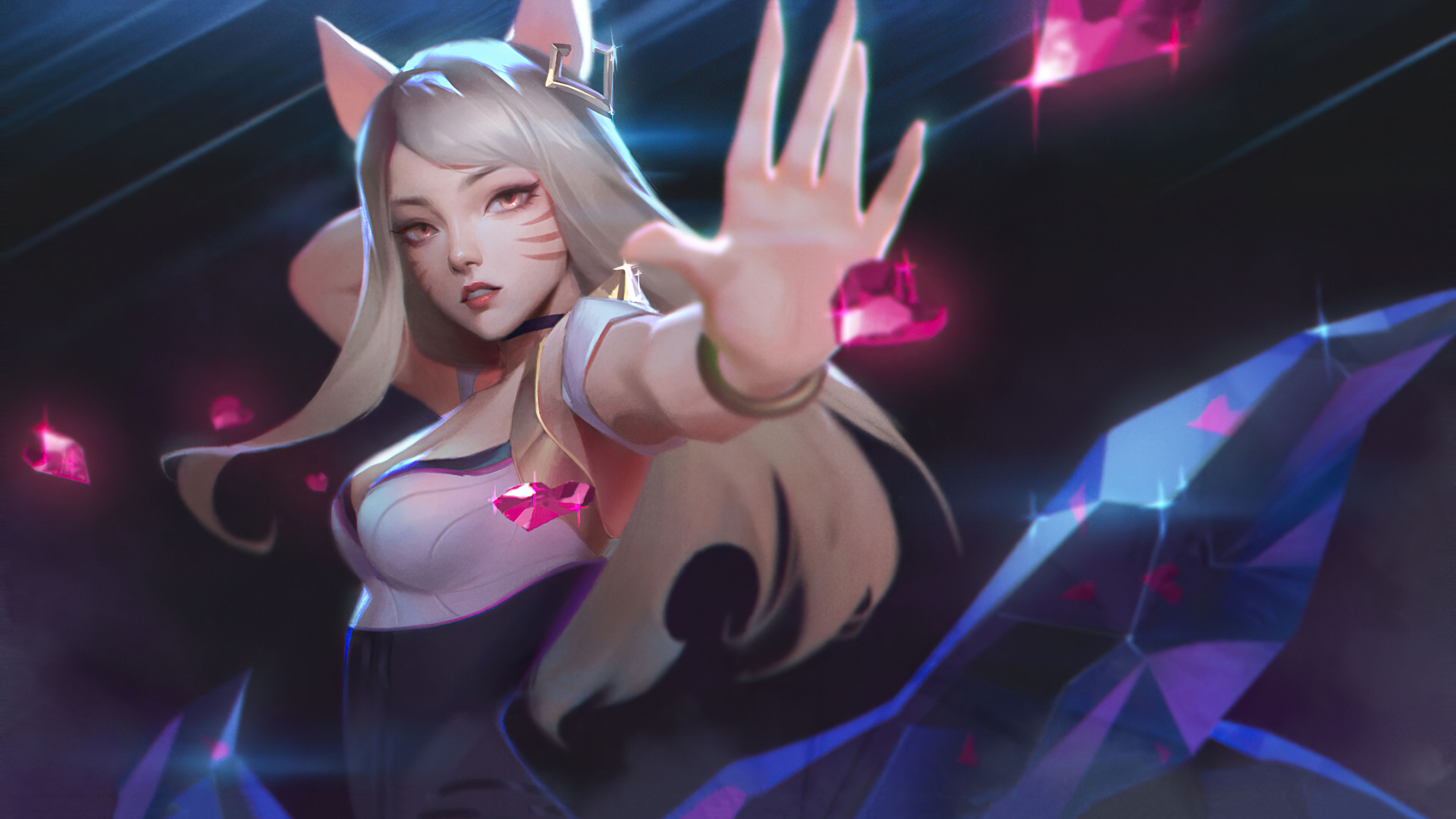 League Of Legends  K/DA Group 8K Wallpapers